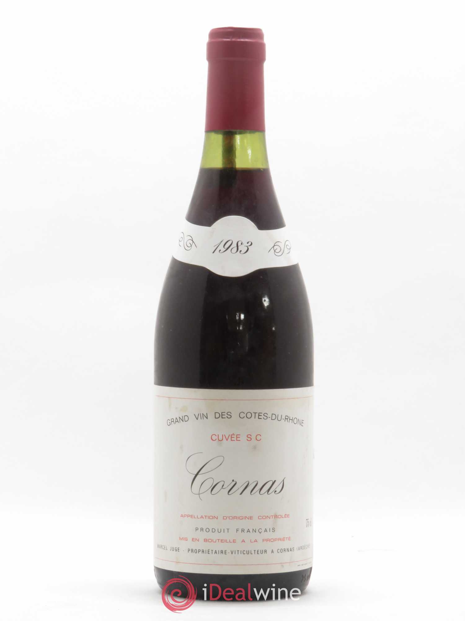 Cornas SC Marcel Juge 1983 - Lot de 1 bouteille - 0
