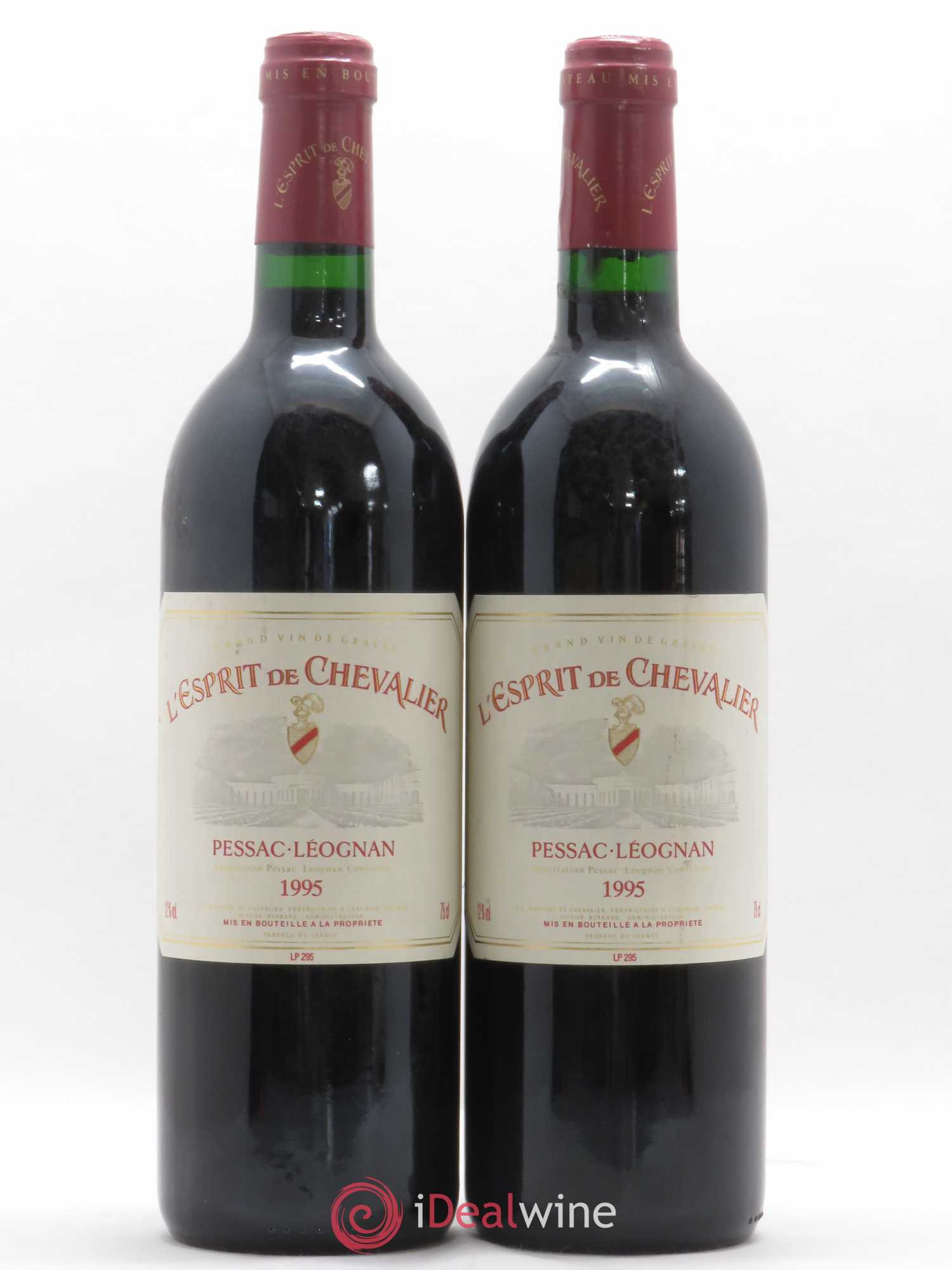 Esprit de Chevalier Second Vin 1995 - Lot de 2 bouteilles - 0