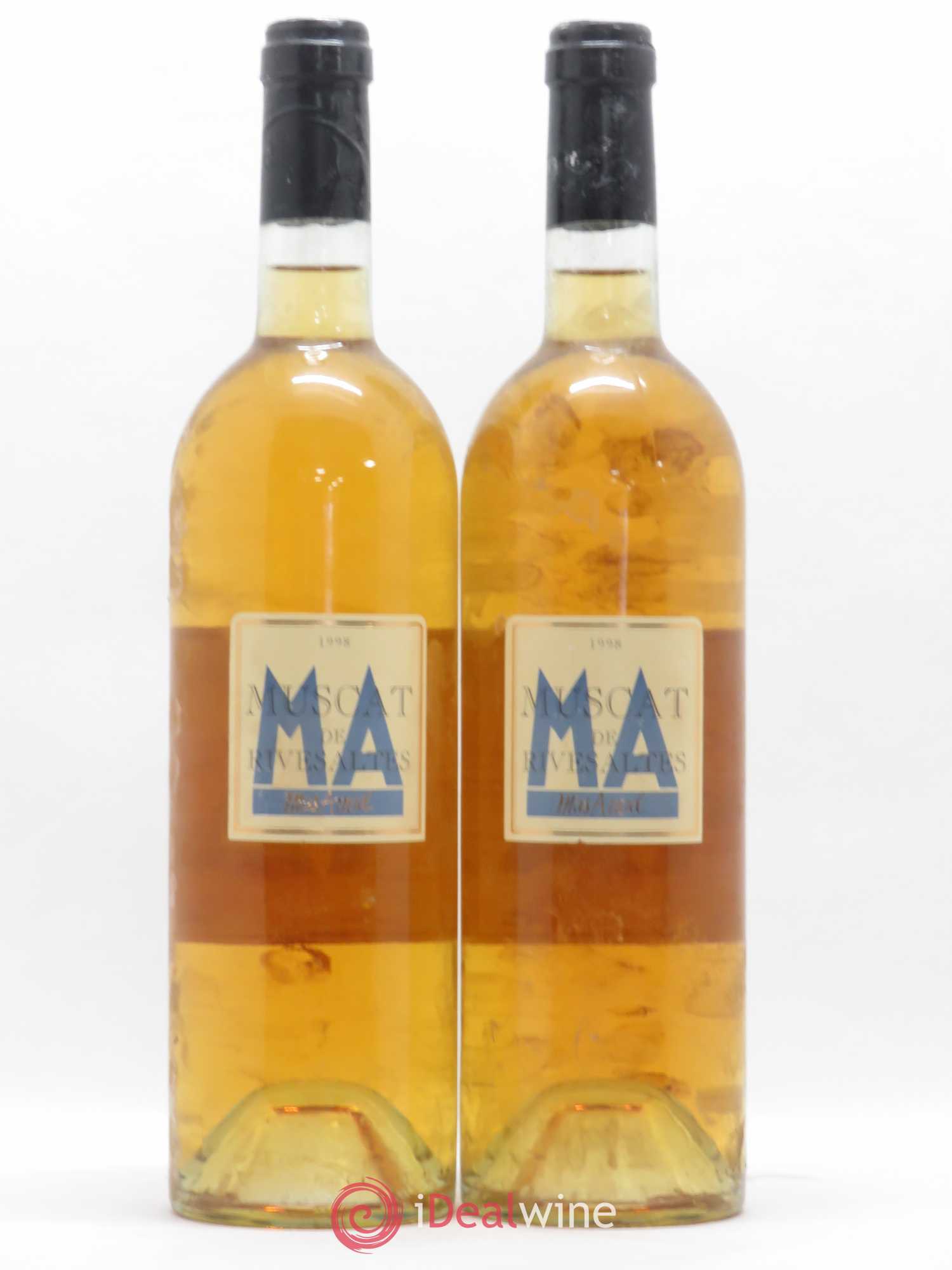 Muscat de Rivesaltes Mas Amiel 1998 - Posten von 2 Flaschen - 0