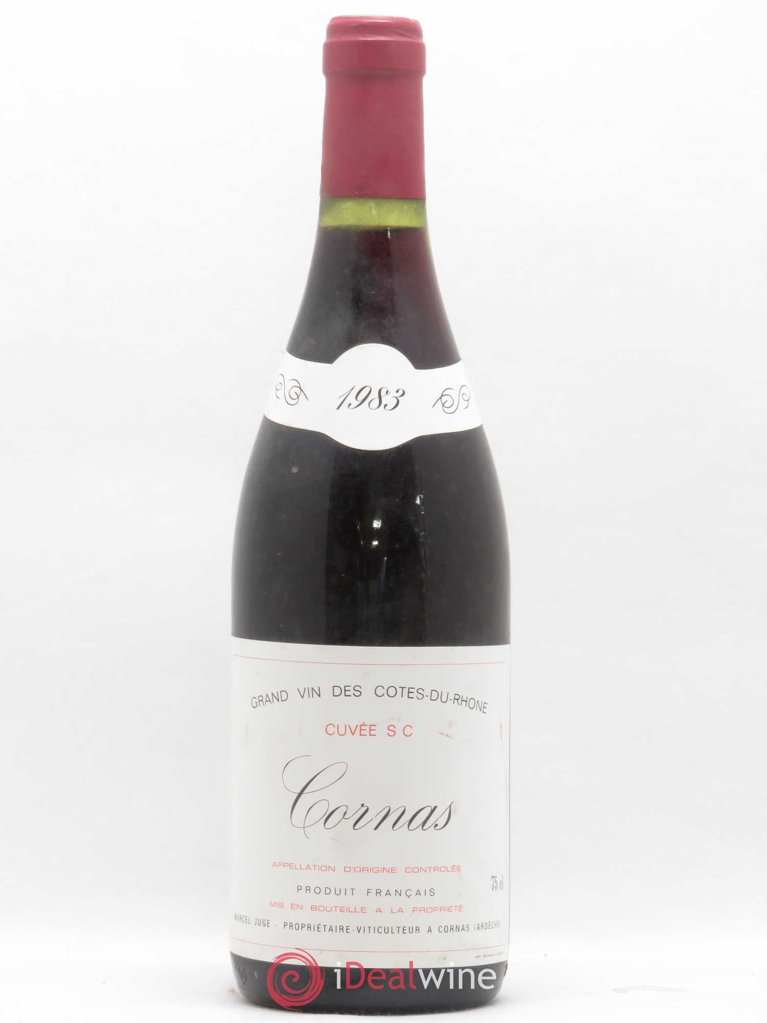 Cornas SC Marcel Juge 1983 - Lot de 1 bouteille - 0