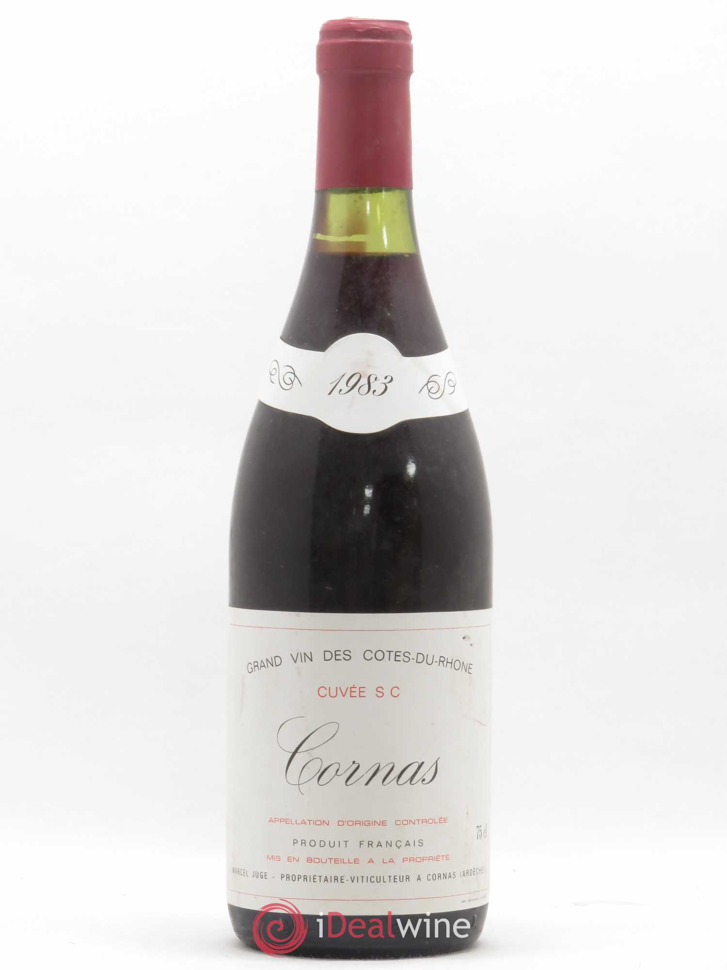 Cornas SC Marcel Juge 1983 - Lot de 1 bouteille - 0