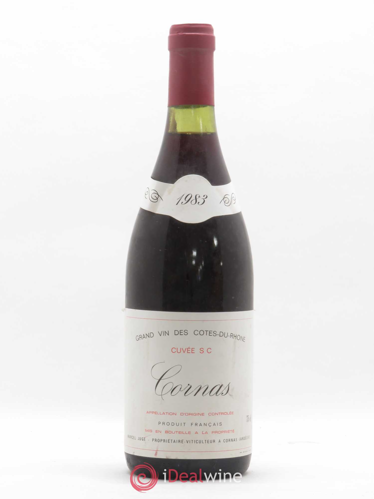 Cornas SC Marcel Juge 1983 - Lot de 1 bouteille - 0