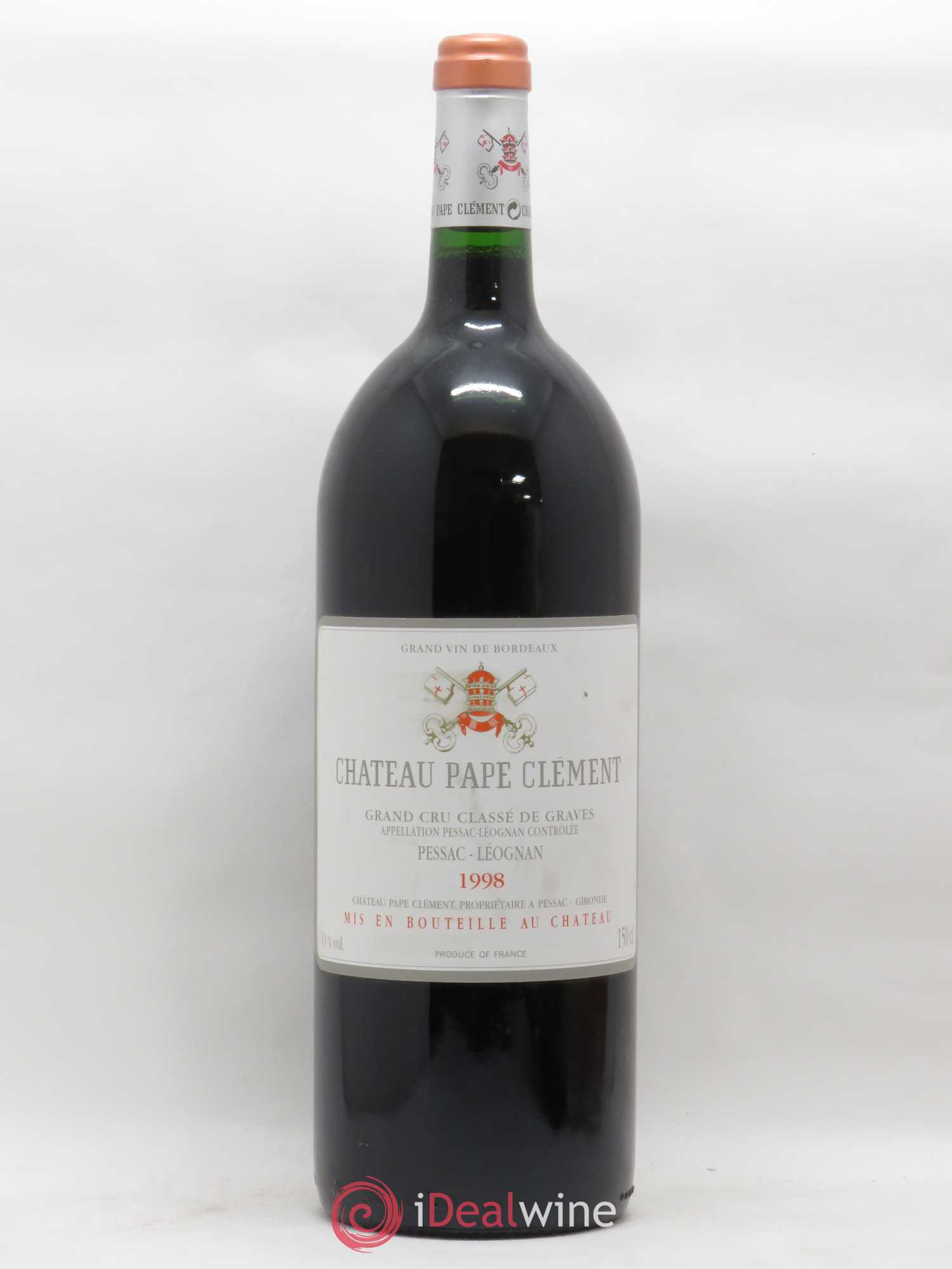 Château Pape Clément Cru Classé de Graves 1998 - Lot de 1 magnum - 0