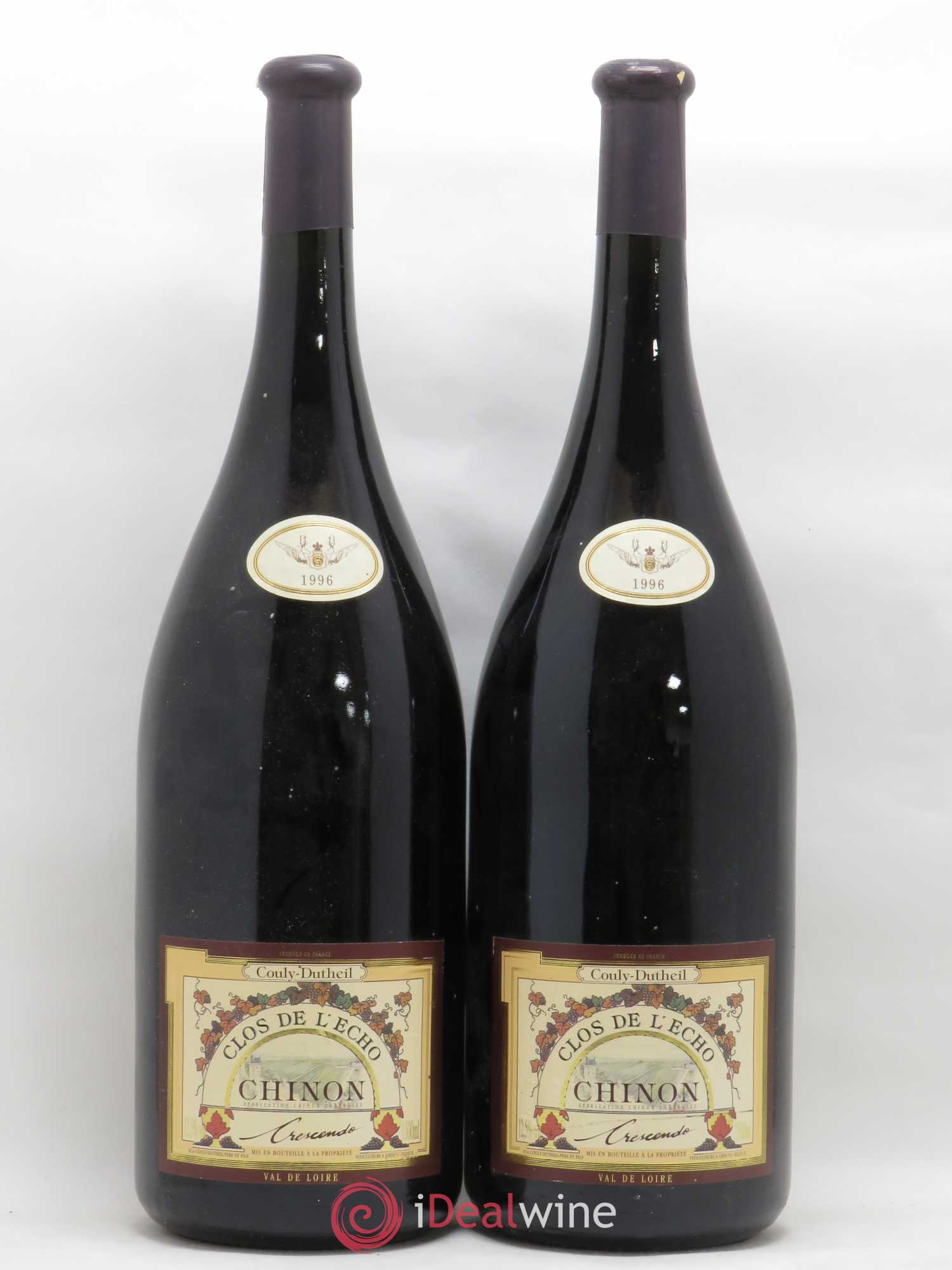 Chinon Clos de l'Echo Couly-Dutheil 1996 - Lot de 2 magnums - 0