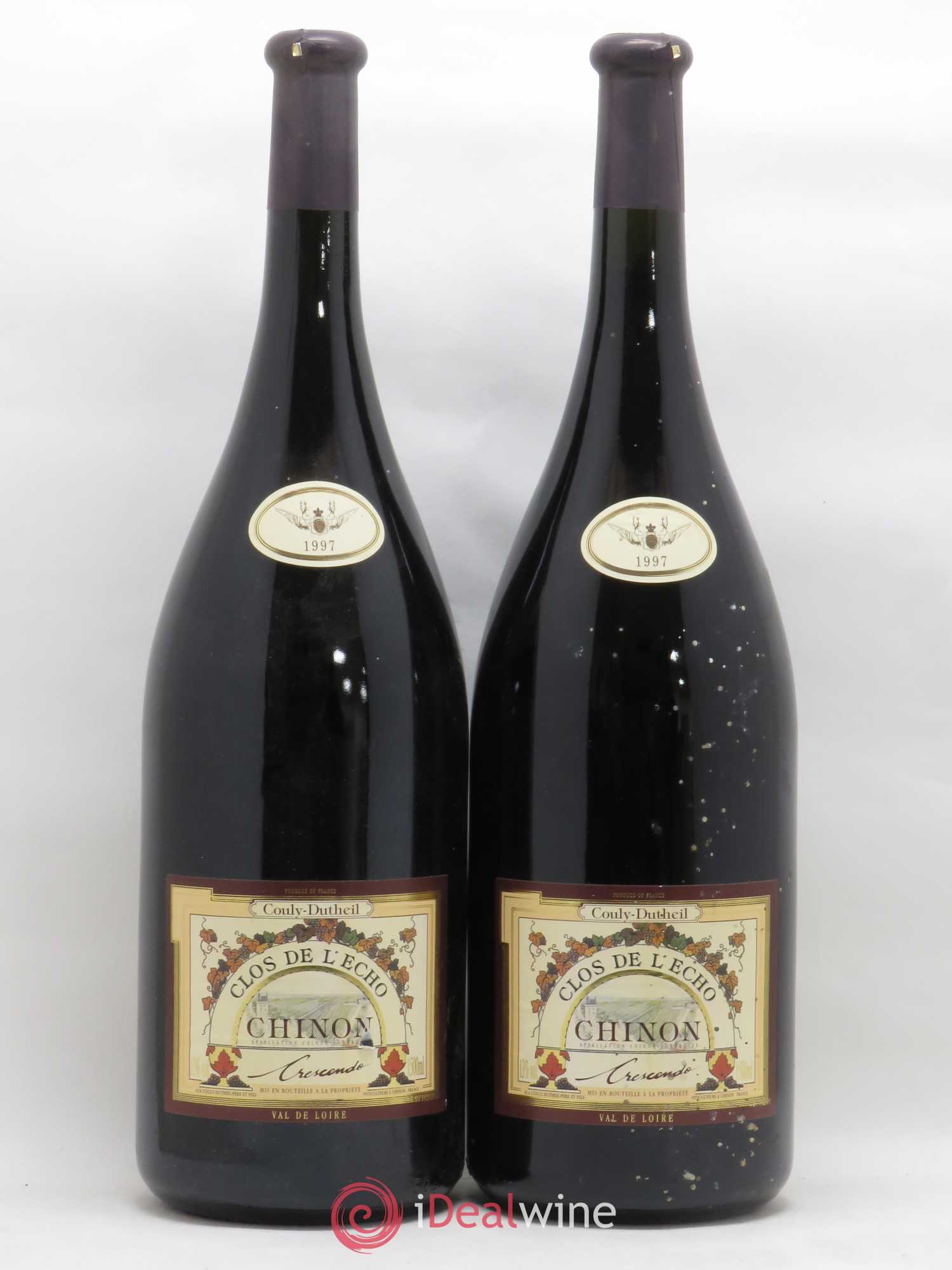 Chinon Clos de l'Echo Couly-Dutheil 1997 - Lot de 2 magnums - 0