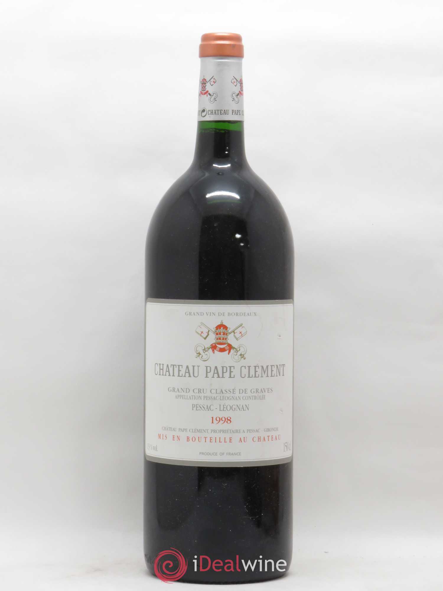 Château Pape Clément Cru Classé de Graves 1998 - Lot de 1 magnum - 0
