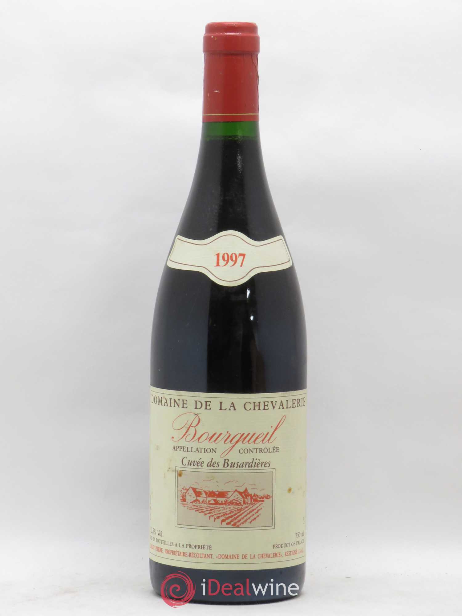 Bourgueil Busardières Domaine de la Chevalerie 1997 - Lot de 1 bouteille - 0