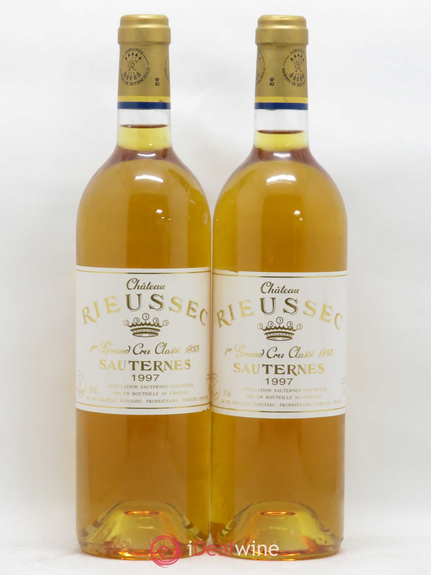 Château Rieussec 1er Grand Cru Classé 1997 - Lotto di 2 bottiglie - 0