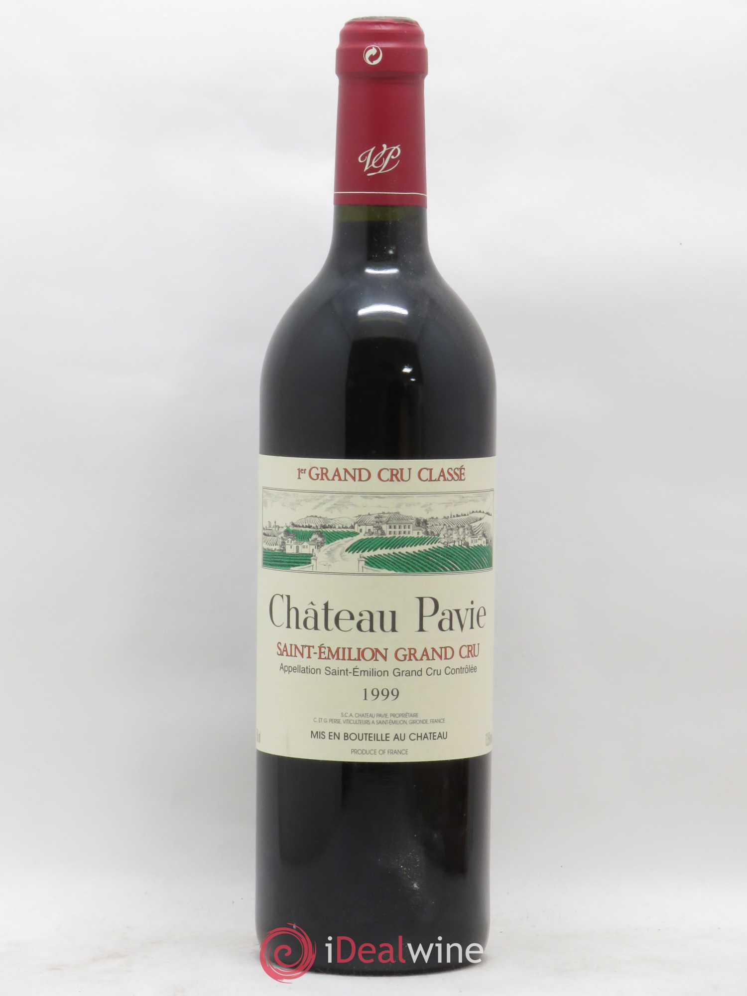 Château Pavie 1er Grand Cru Classé A 1999 - Lot de 1 bouteille - 0
