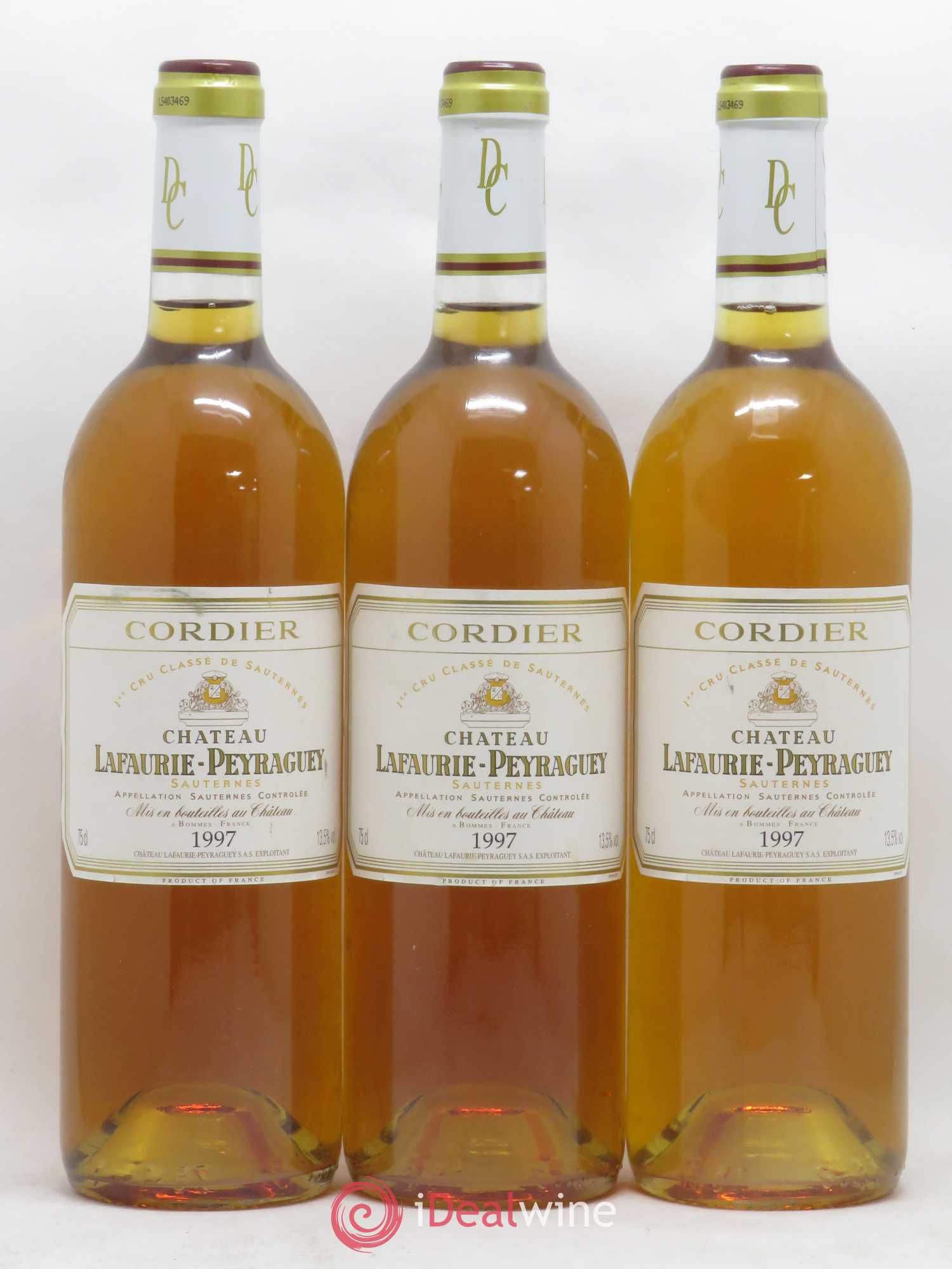 Château Lafaurie-Peyraguey 1er Grand Cru Classé 1997 - Lotto di 6 bottiglie - 2