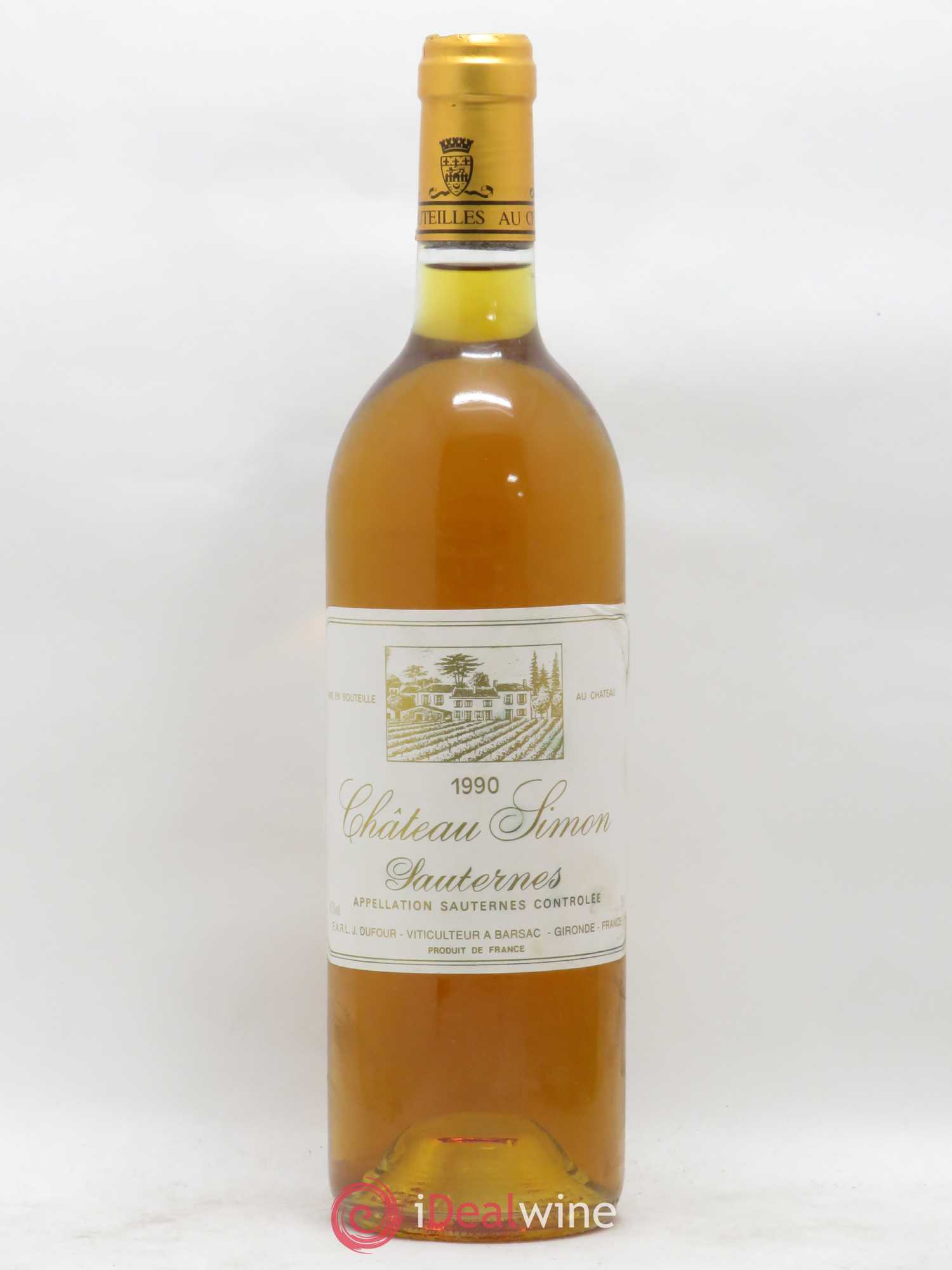 Château Simon 1990 - Posten von 1 Flasche - 0