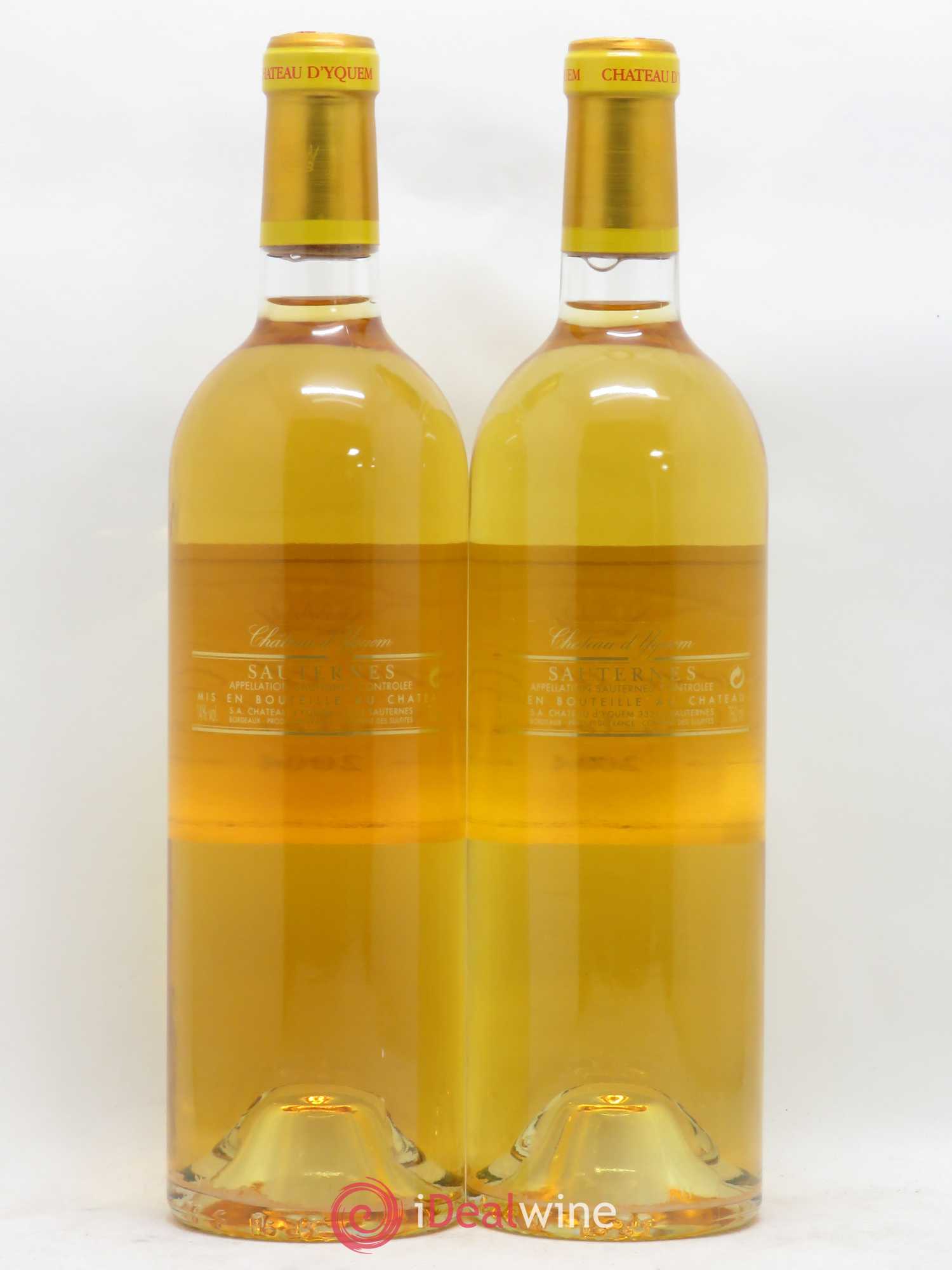 Château d' Yquem 1er Cru Classé Supérieur 2004 - Lotto di 2 bottiglie - 1