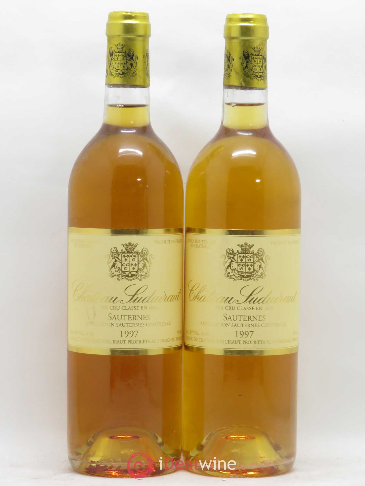 Château Suduiraut 1er Grand Cru Classé 1997 - Lotto di 2 bottiglie - 0
