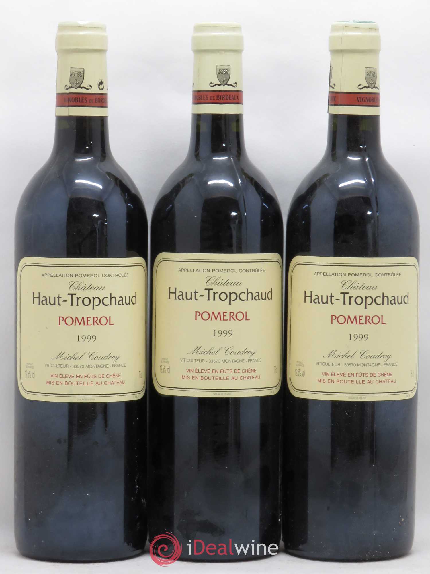 Château Haut Tropchaud 1999 - Lot de 6 bouteilles - 2