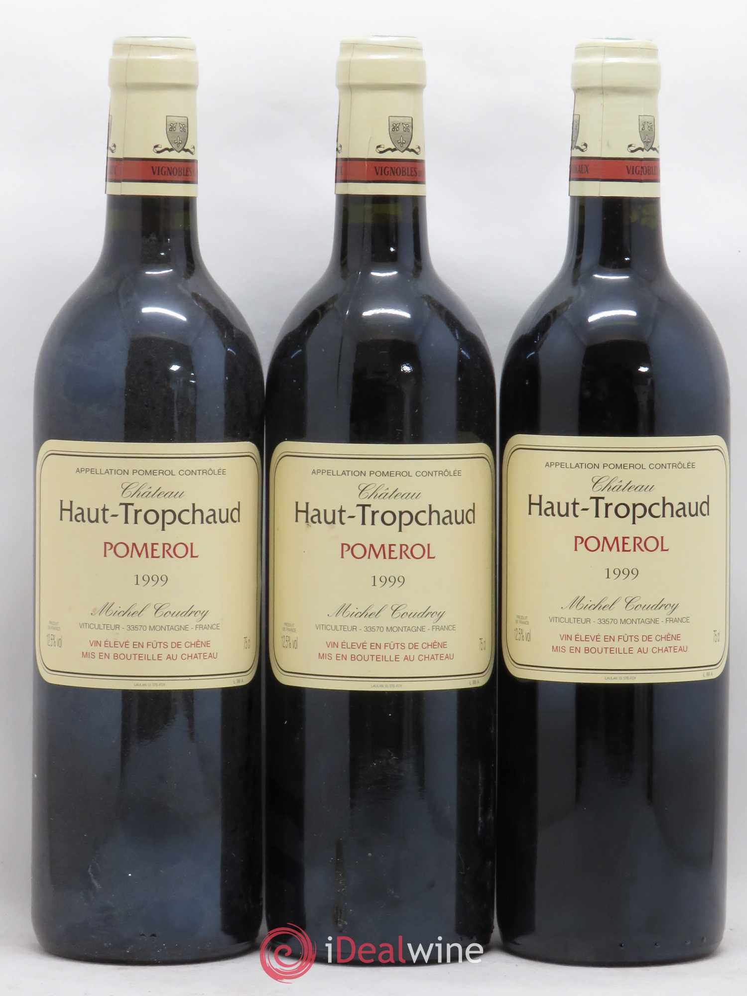 Château Haut Tropchaud 1999 - Lot de 6 bouteilles - 1