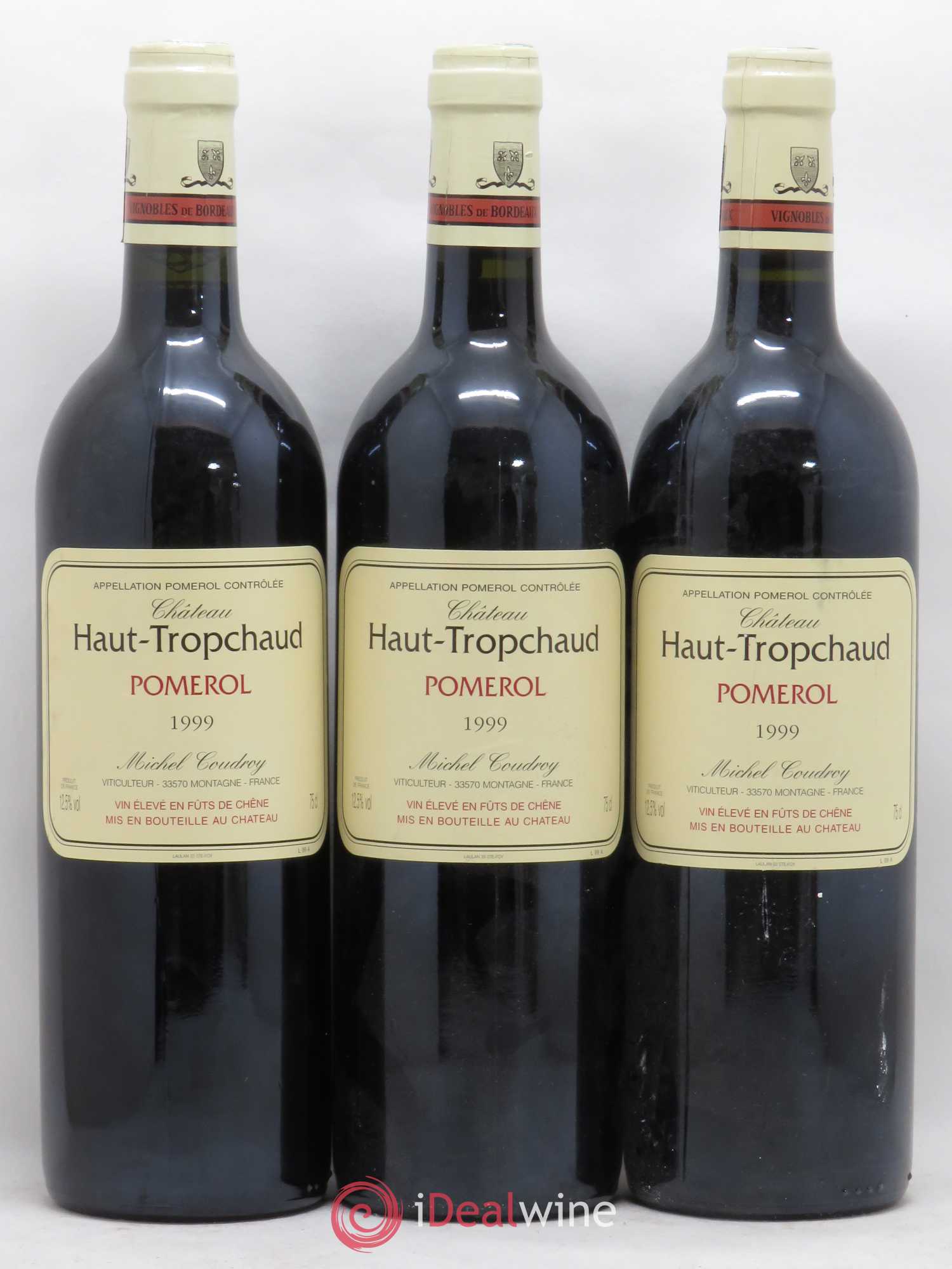 Château Haut Tropchaud 1999 - Lot de 6 bouteilles - 2