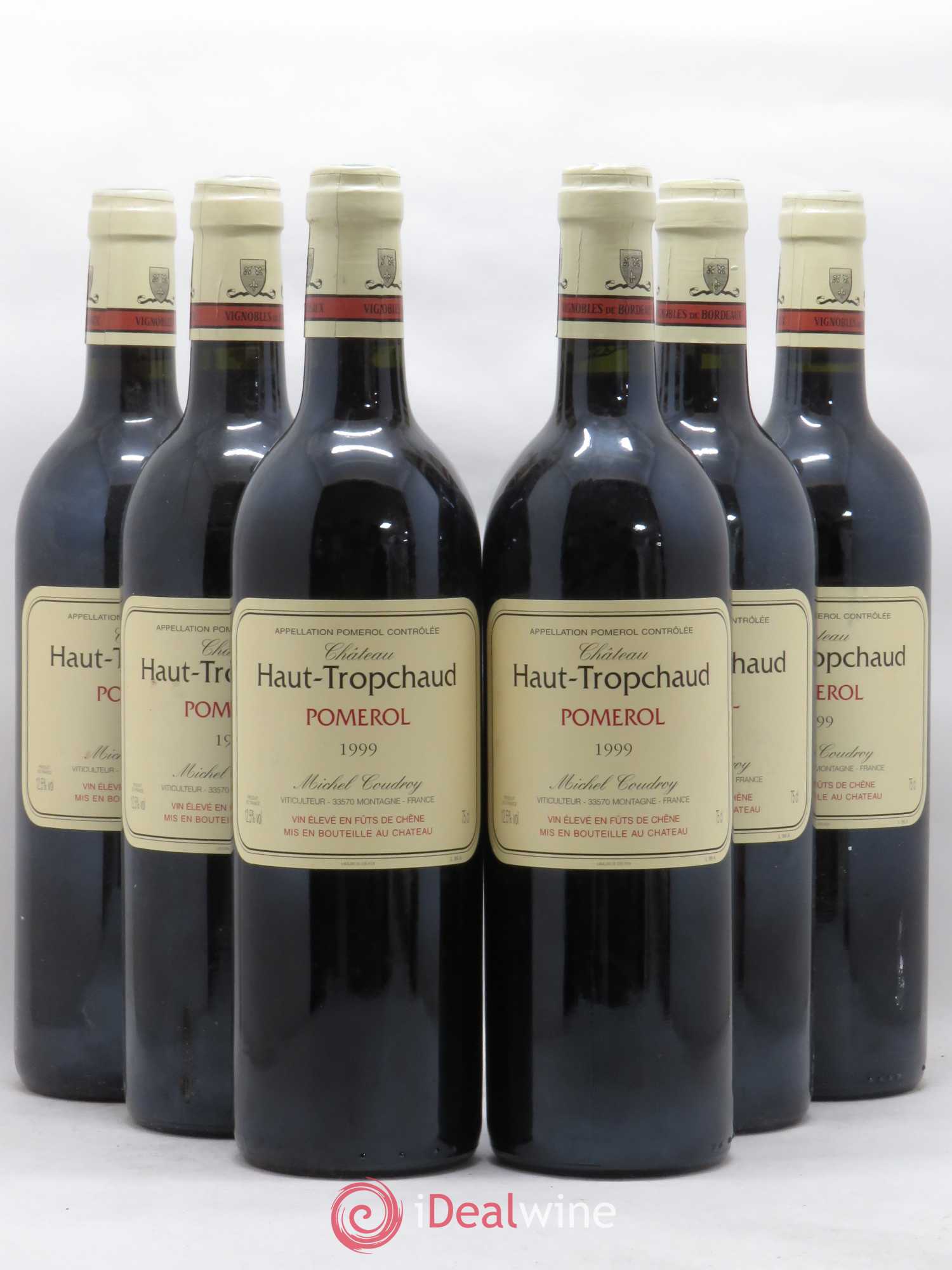 Château Haut Tropchaud 1999 - Lot de 6 bouteilles - 0