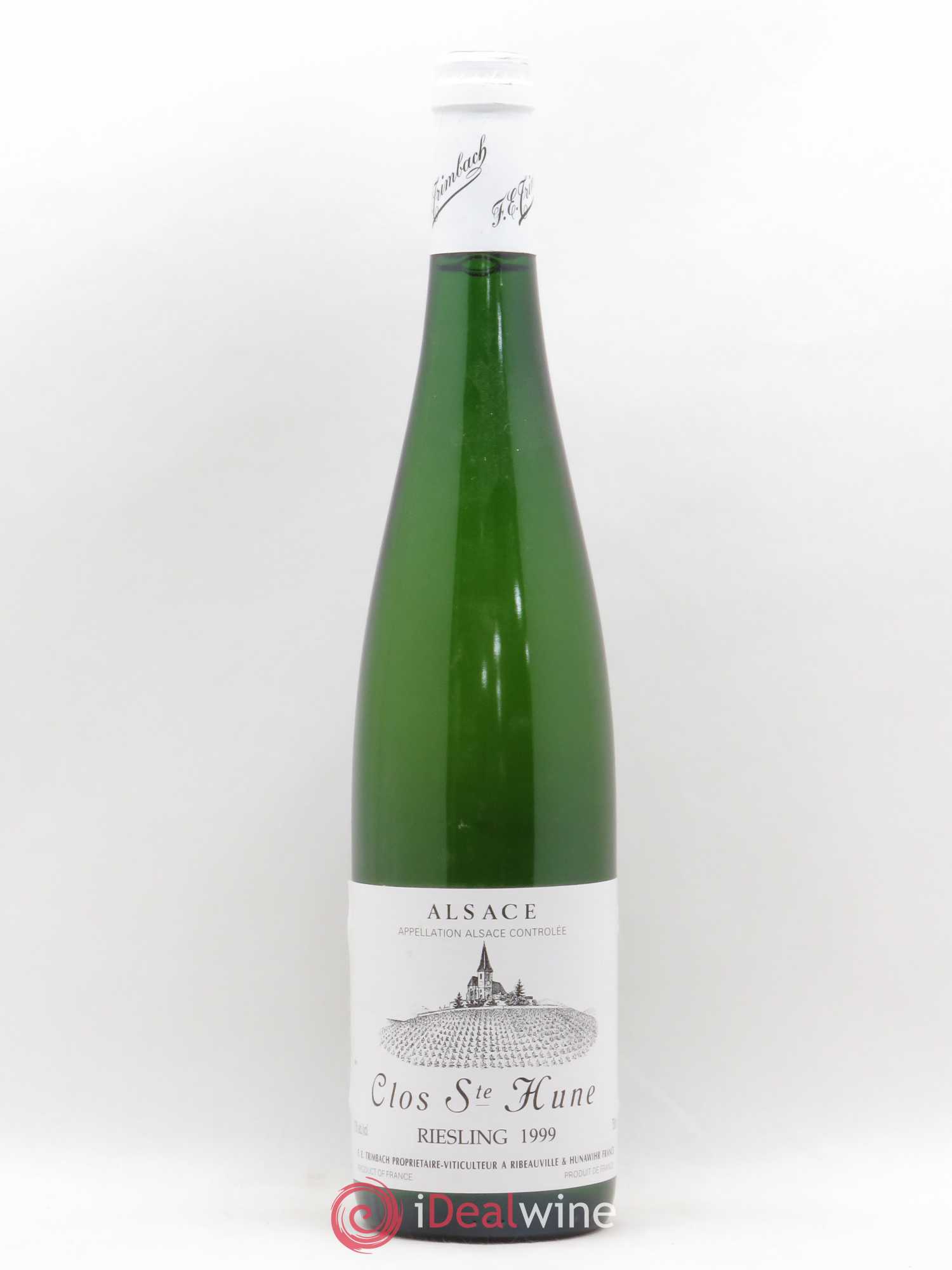 Alsace Riesling Clos Sainte-Hune Trimbach (Domaine) 1999 - Lot de 1 bouteille - 0
