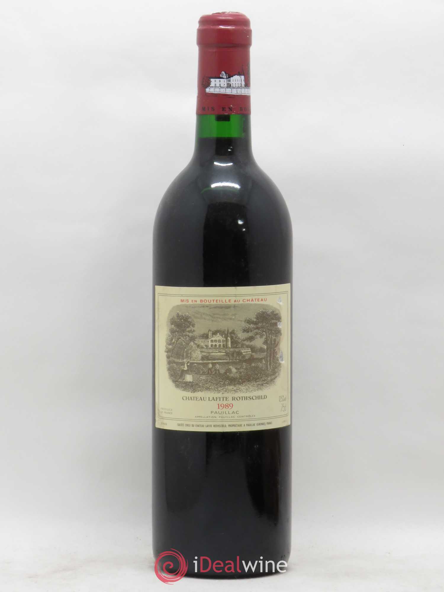 Château Lafite Rothschild 1er Grand Cru Classé 1989 - Lot de 1 bouteille - 0