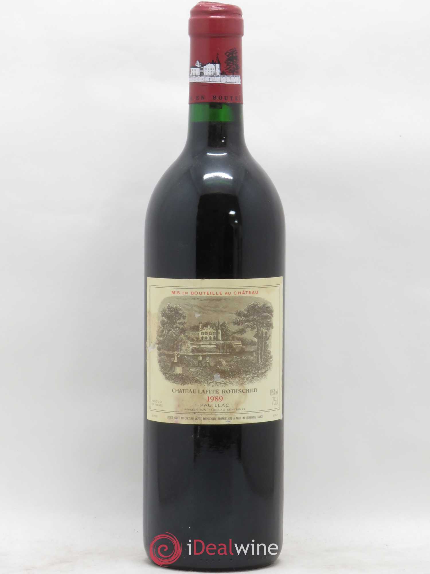 Château Lafite Rothschild 1er Grand Cru Classé 1989 - Lot de 1 bouteille - 0