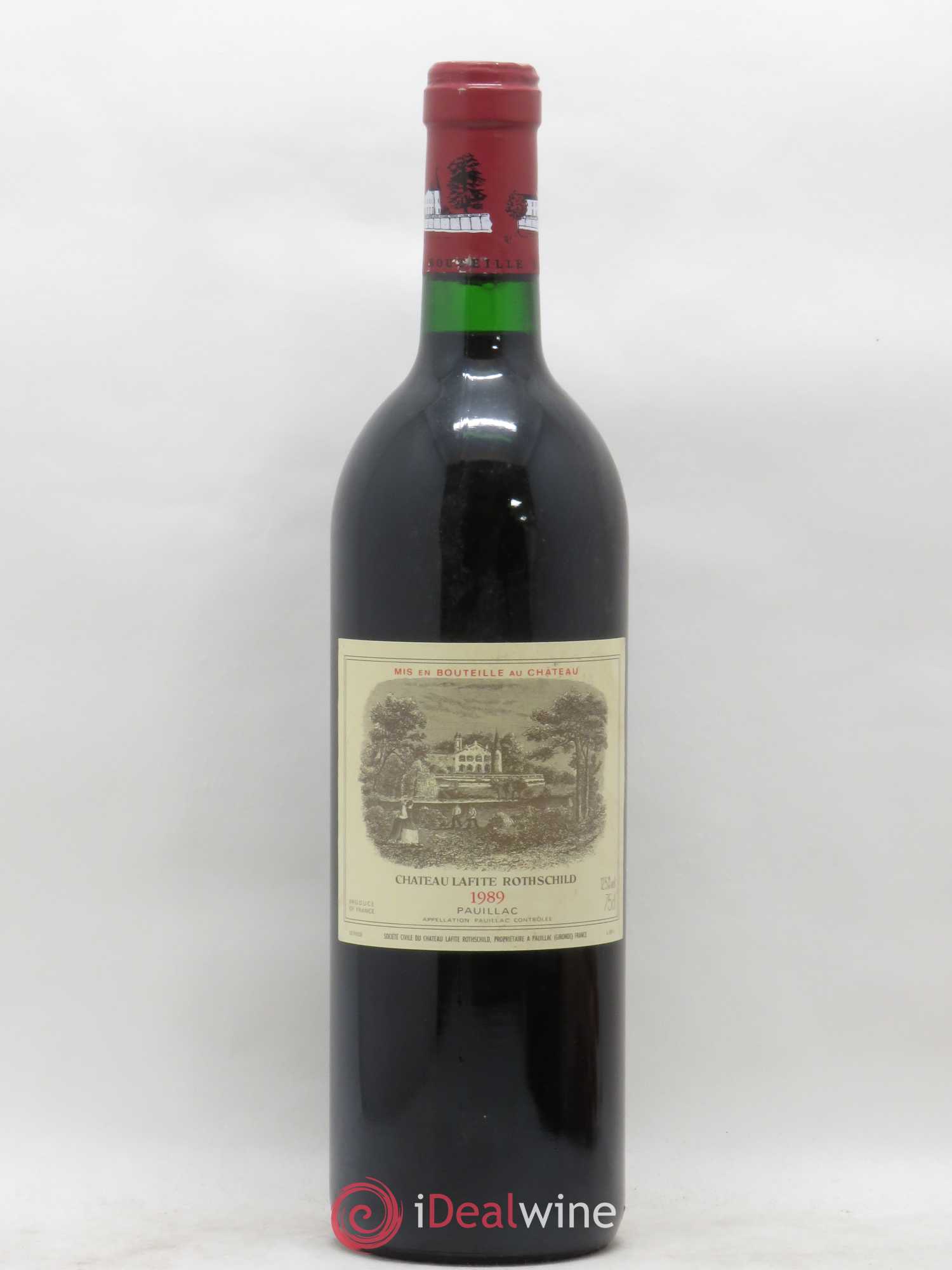 Château Lafite Rothschild 1er Grand Cru Classé 1989 - Lot de 1 bouteille - 0