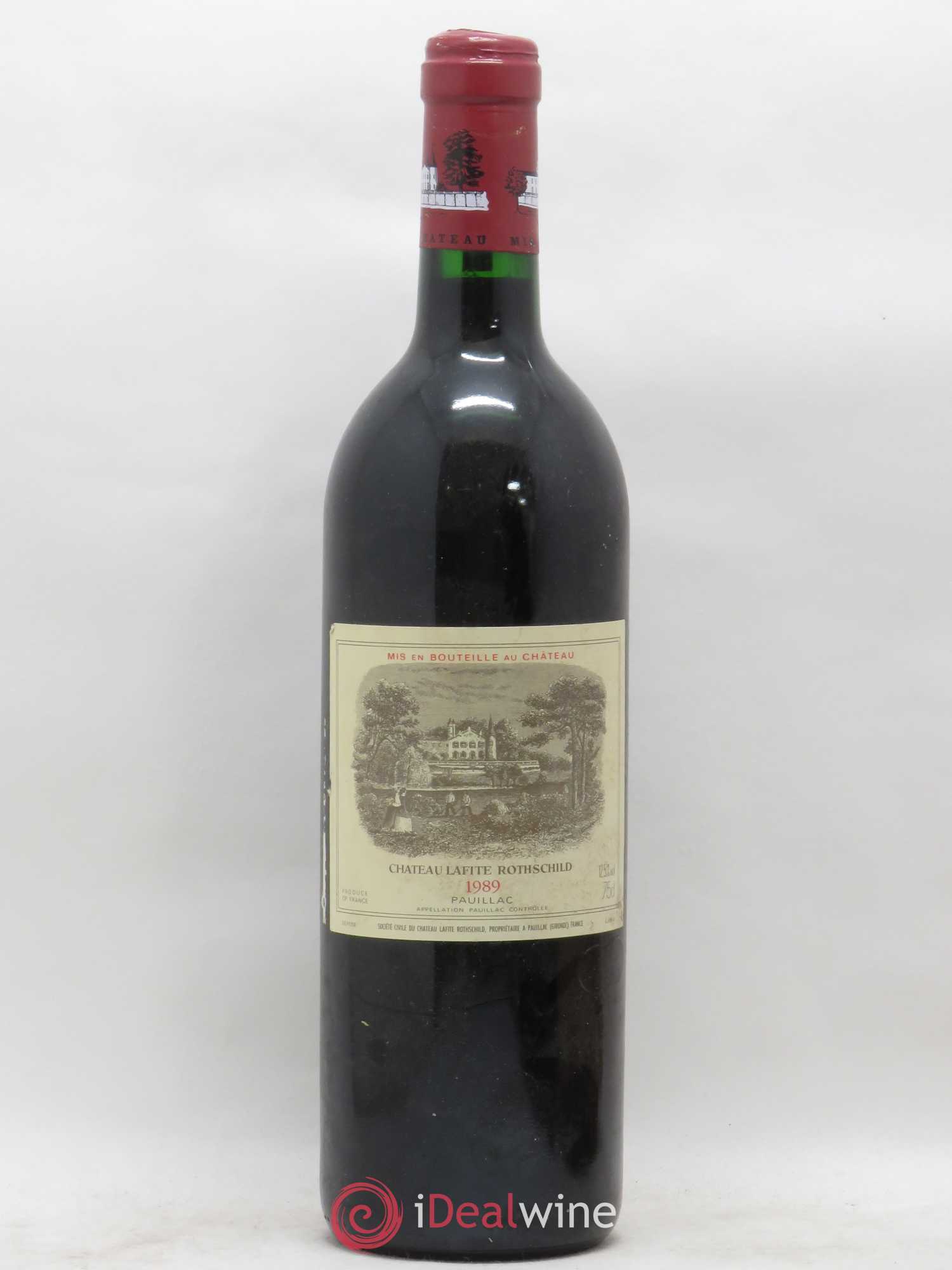 Château Lafite Rothschild 1er Grand Cru Classé 1989 - Lot de 1 bouteille - 0