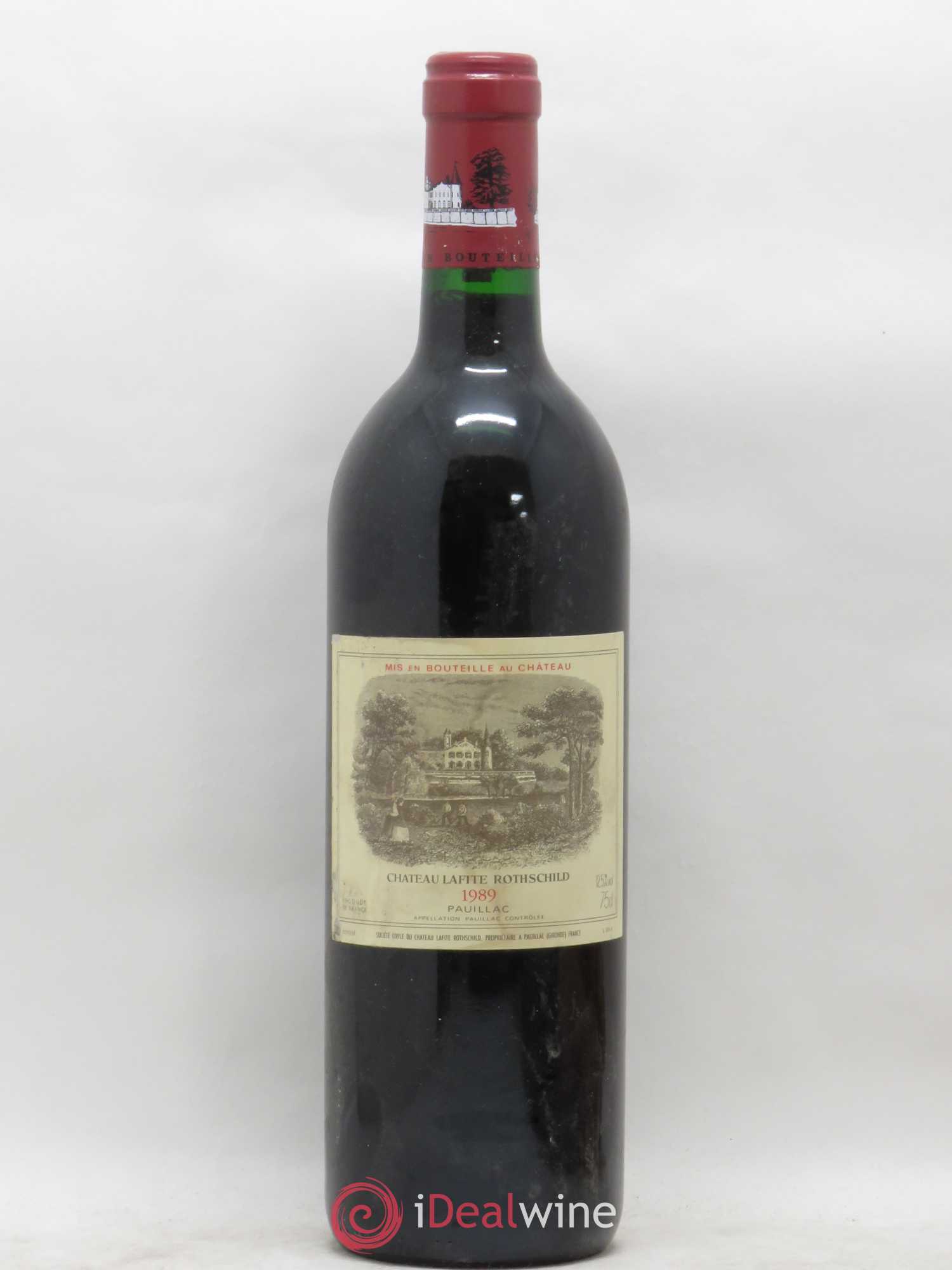 Château Lafite Rothschild 1er Grand Cru Classé 1989 - Lot de 1 bouteille - 0
