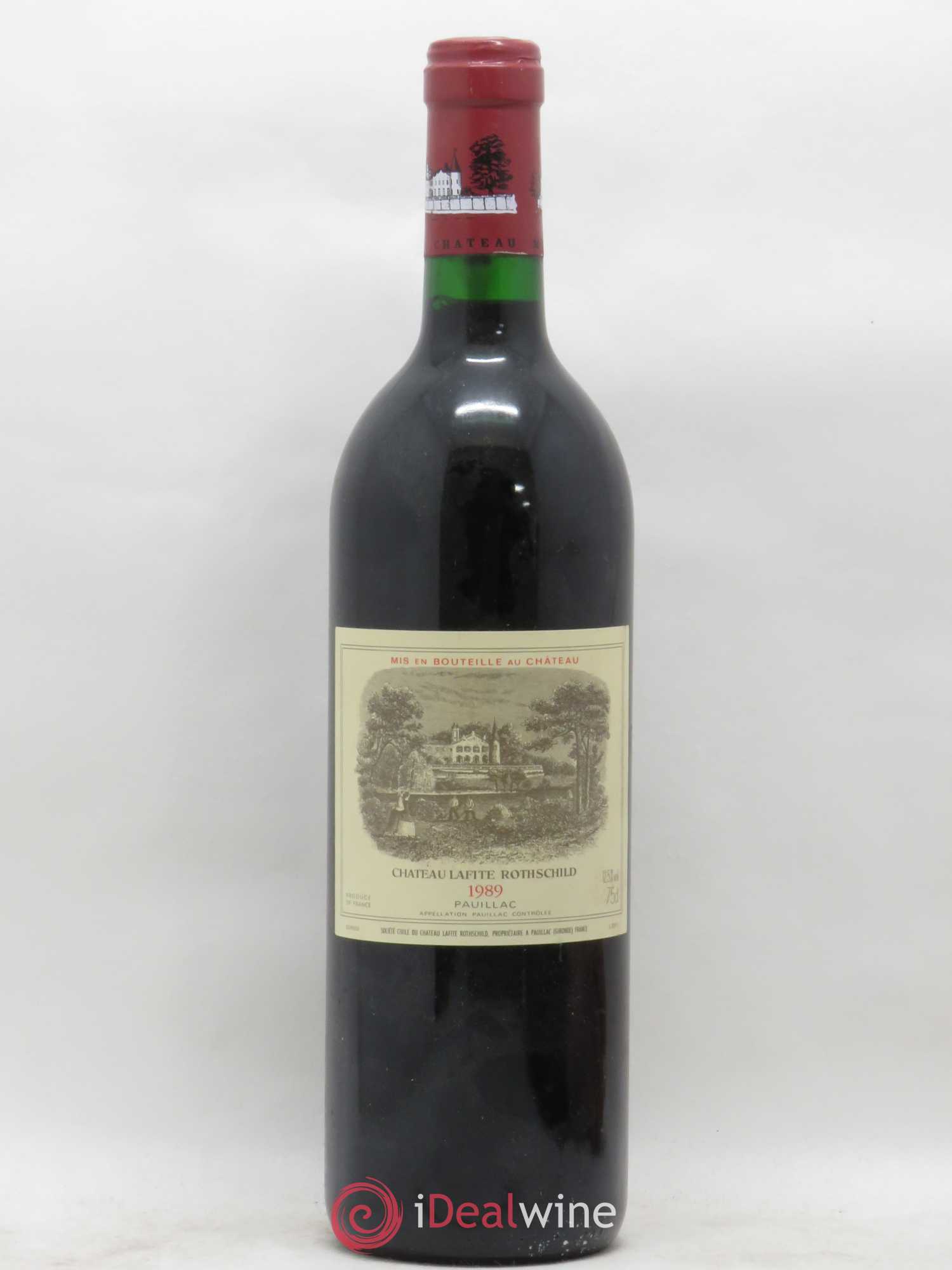 Château Lafite Rothschild 1er Grand Cru Classé 1989 - Lot de 1 bouteille - 0