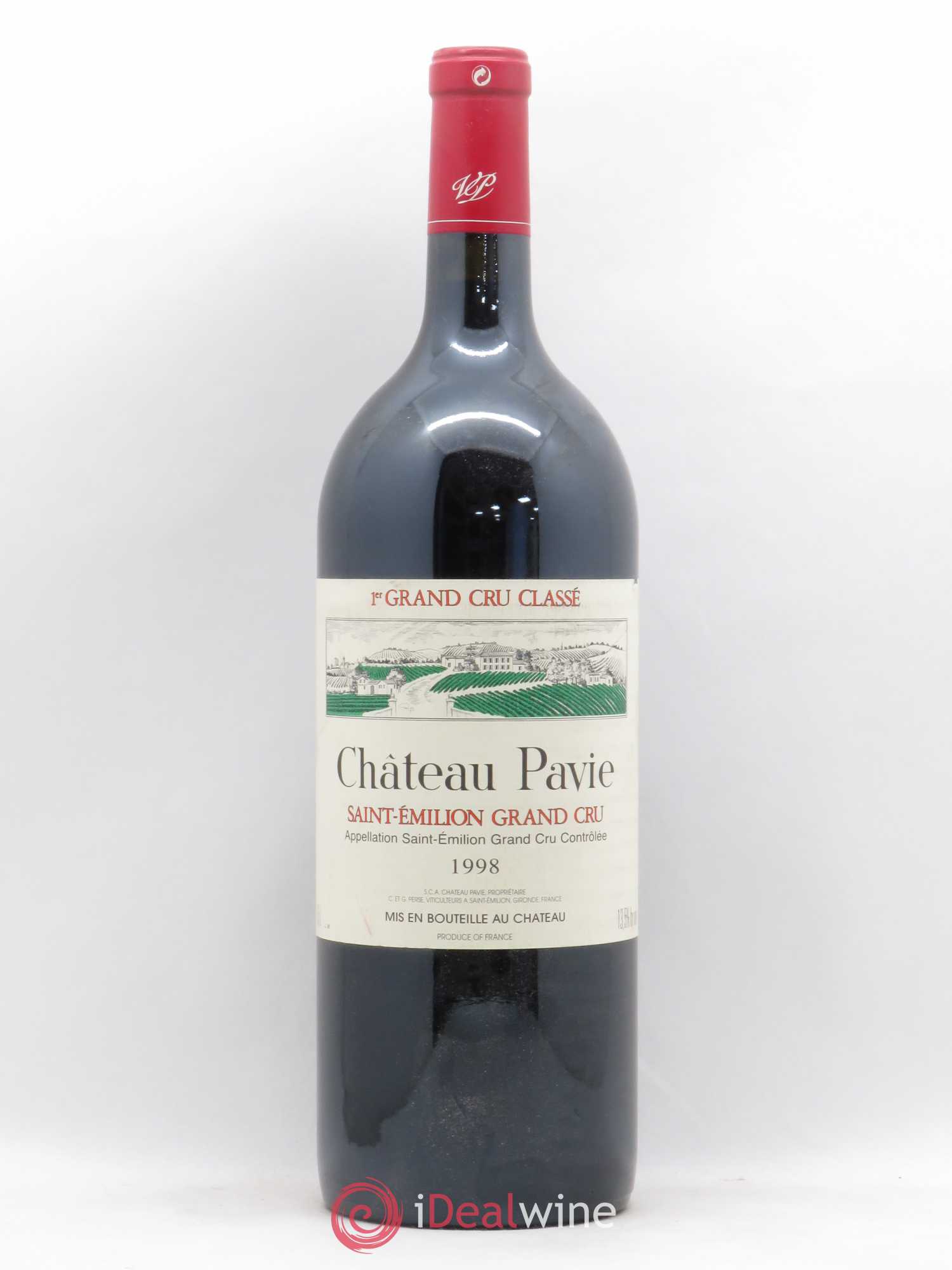 Château Pavie 1er Grand Cru Classé A 1998 - Lot de 1 magnum - 0