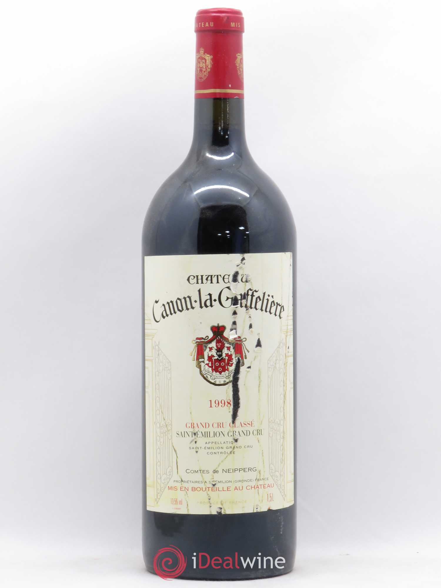 Château Canon la Gaffelière 1er Grand Cru Classé B 1998 - Lot de 1 magnum - 0