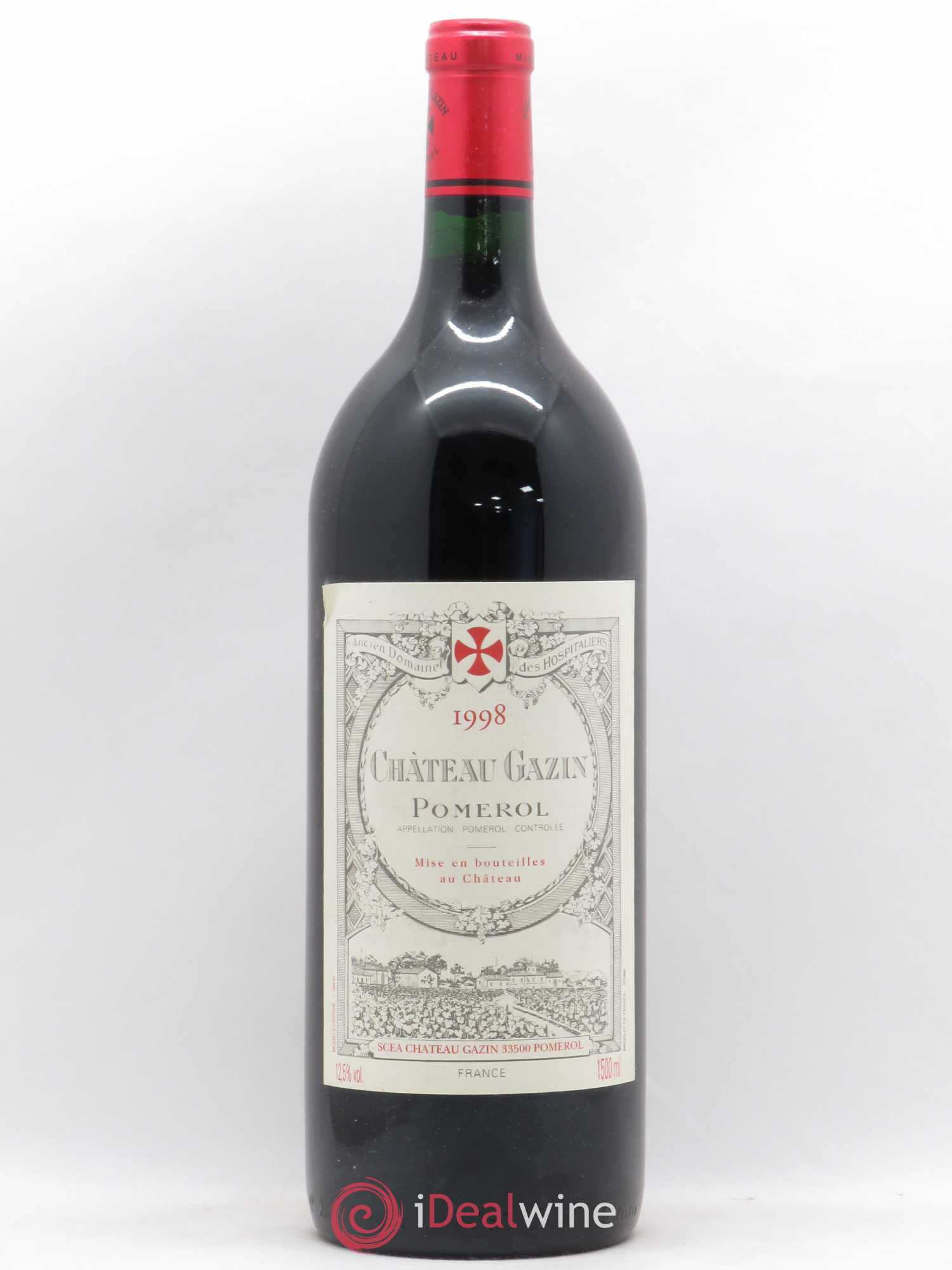 Château Gazin 1998 - Lot de 1 magnum - 0