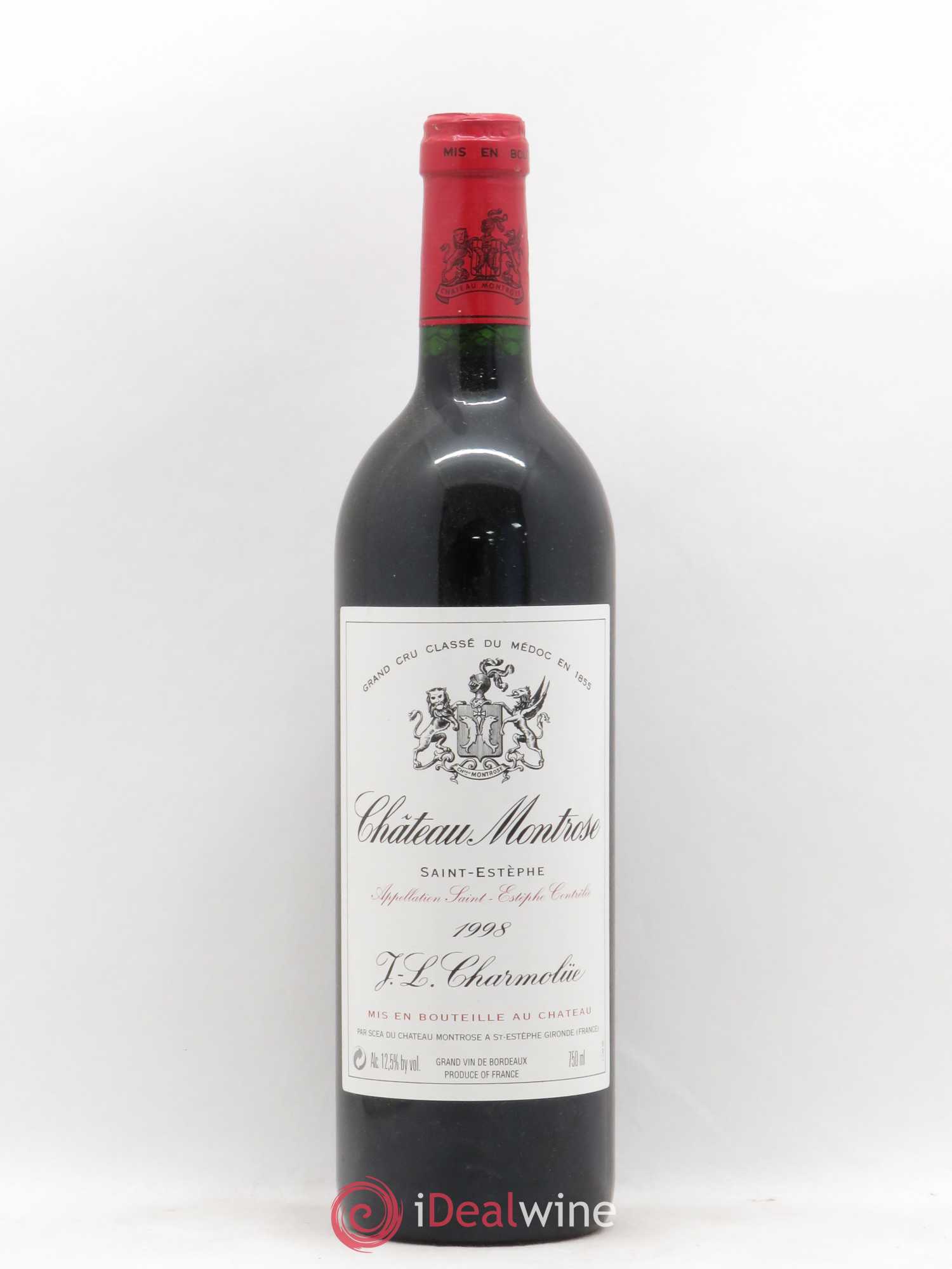 Château Montrose 2ème Grand Cru Classé 1998 - Lot de 1 bouteille - 0