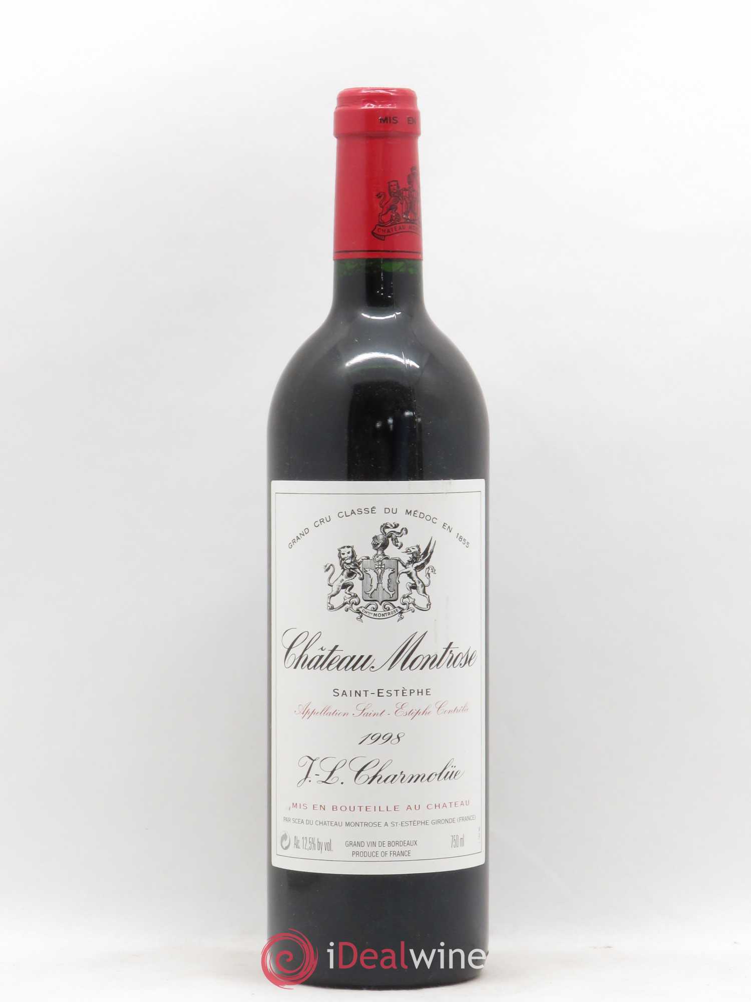 Château Montrose 2ème Grand Cru Classé 1998 - Lot de 1 bouteille - 0