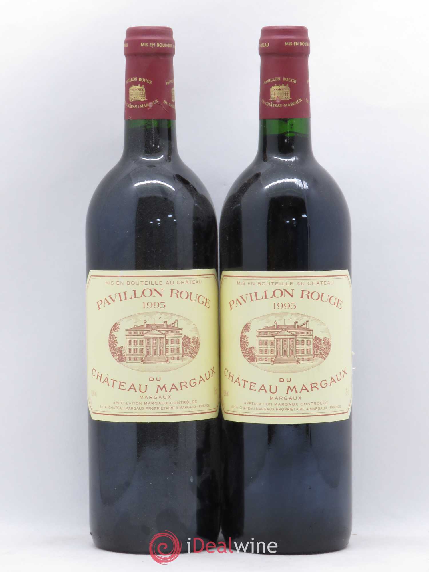 Pavillon Rouge du Château Margaux Second Vin 1995 - Lot de 2 bouteilles - 0