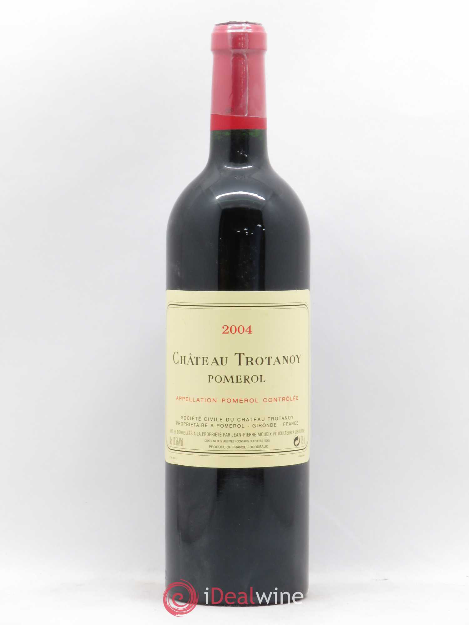 Château Trotanoy 2004 - Lot de 1 bouteille - 0