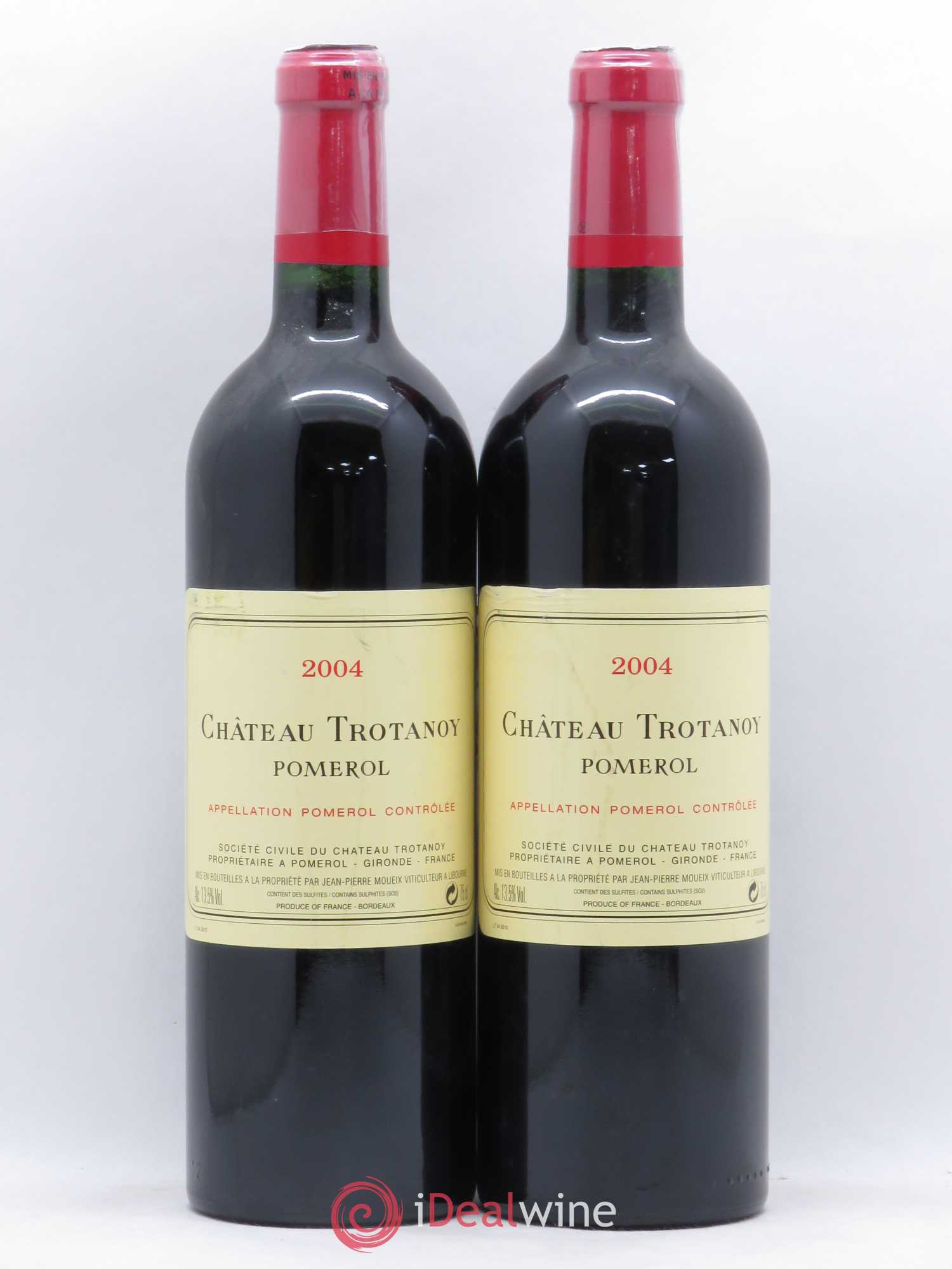 Château Trotanoy 2004 - Lot de 2 bouteilles - 0