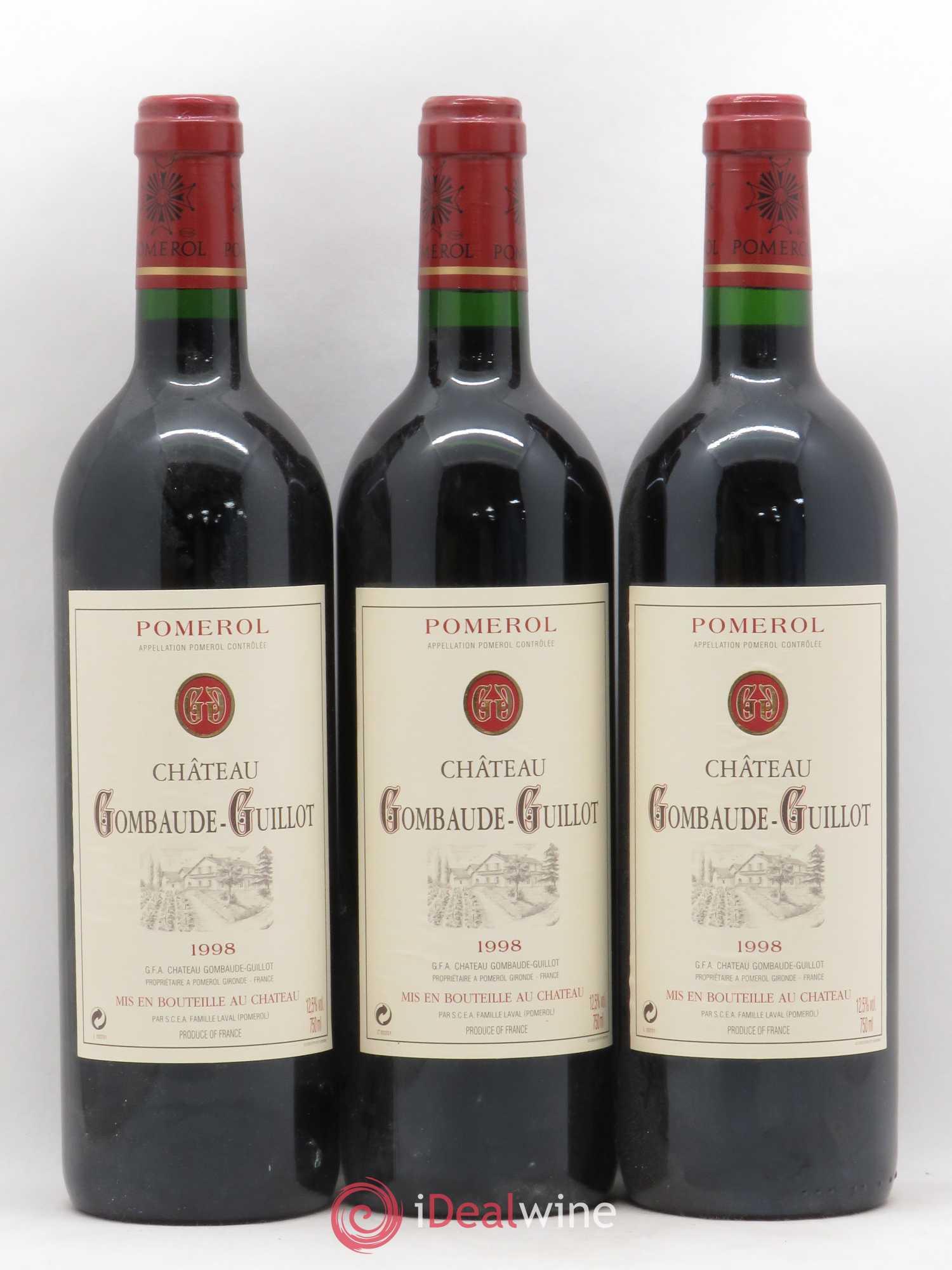 Château Gombaude Guillot 1998 - Lot de 6 bouteilles - 2