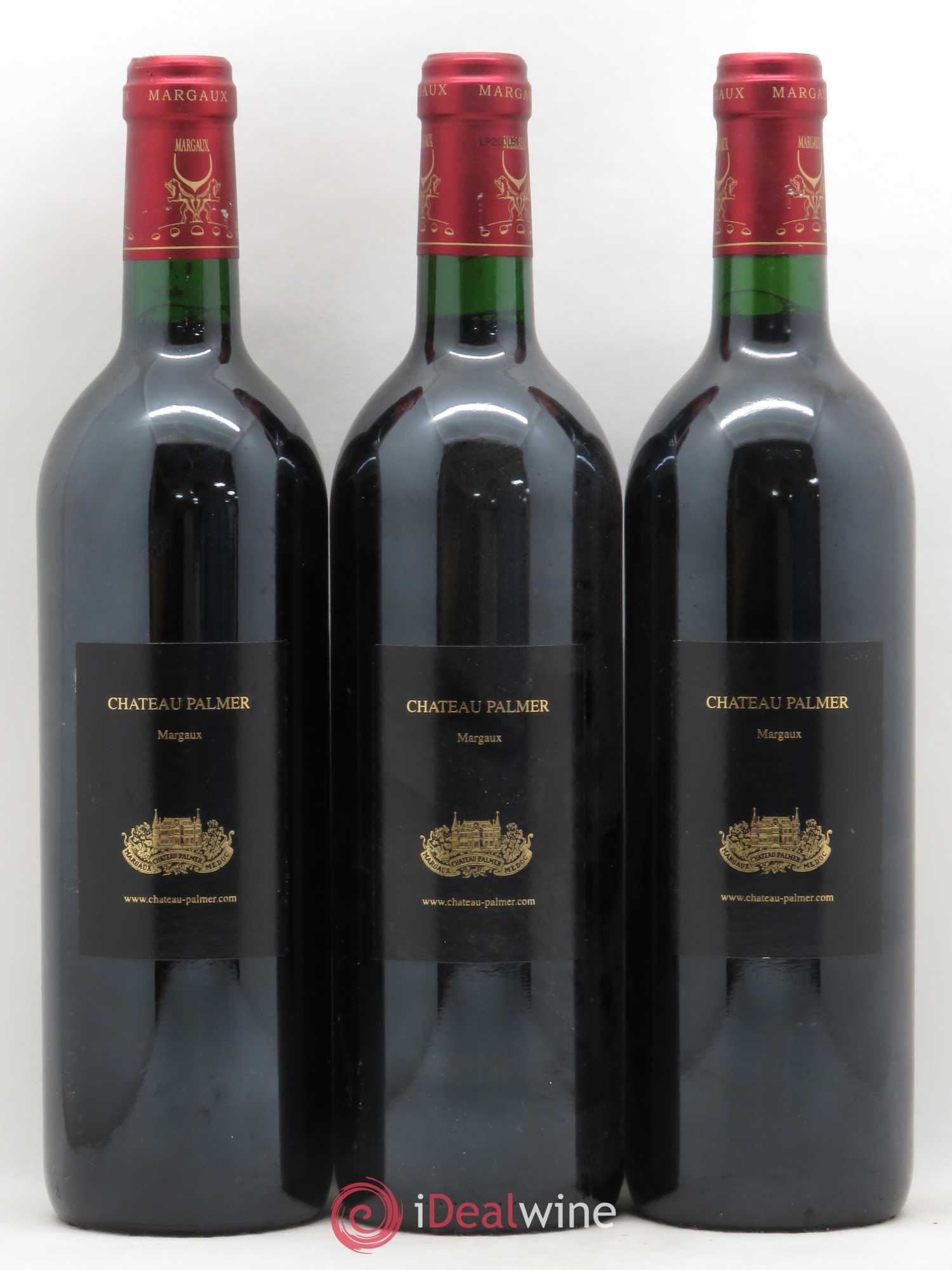 Château Palmer 3ème Grand Cru Classé 2000 - Lot de 3 bouteilles - 1
