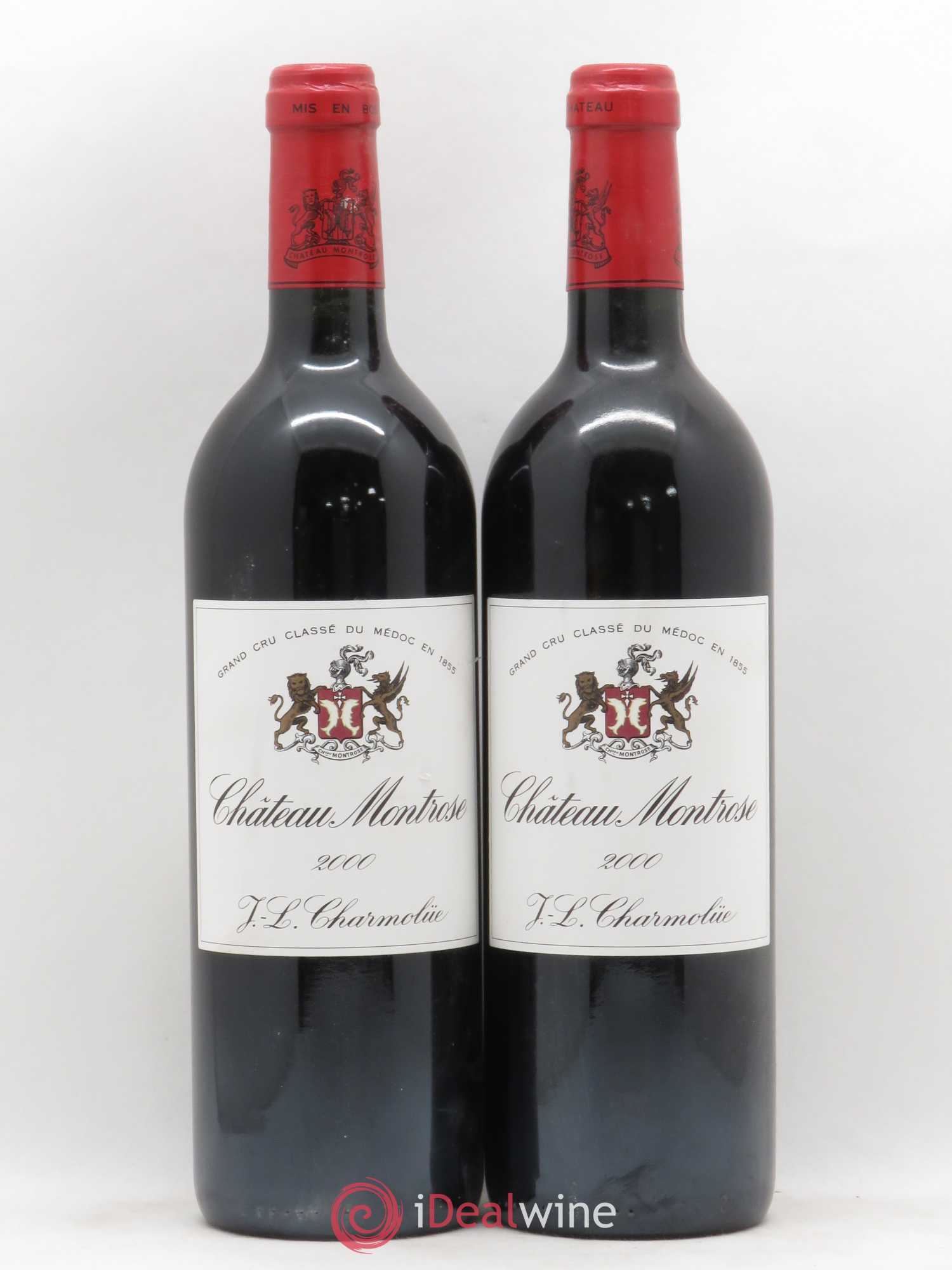 Château Montrose 2ème Grand Cru Classé 2000 - Lot de 2 bouteilles - 0