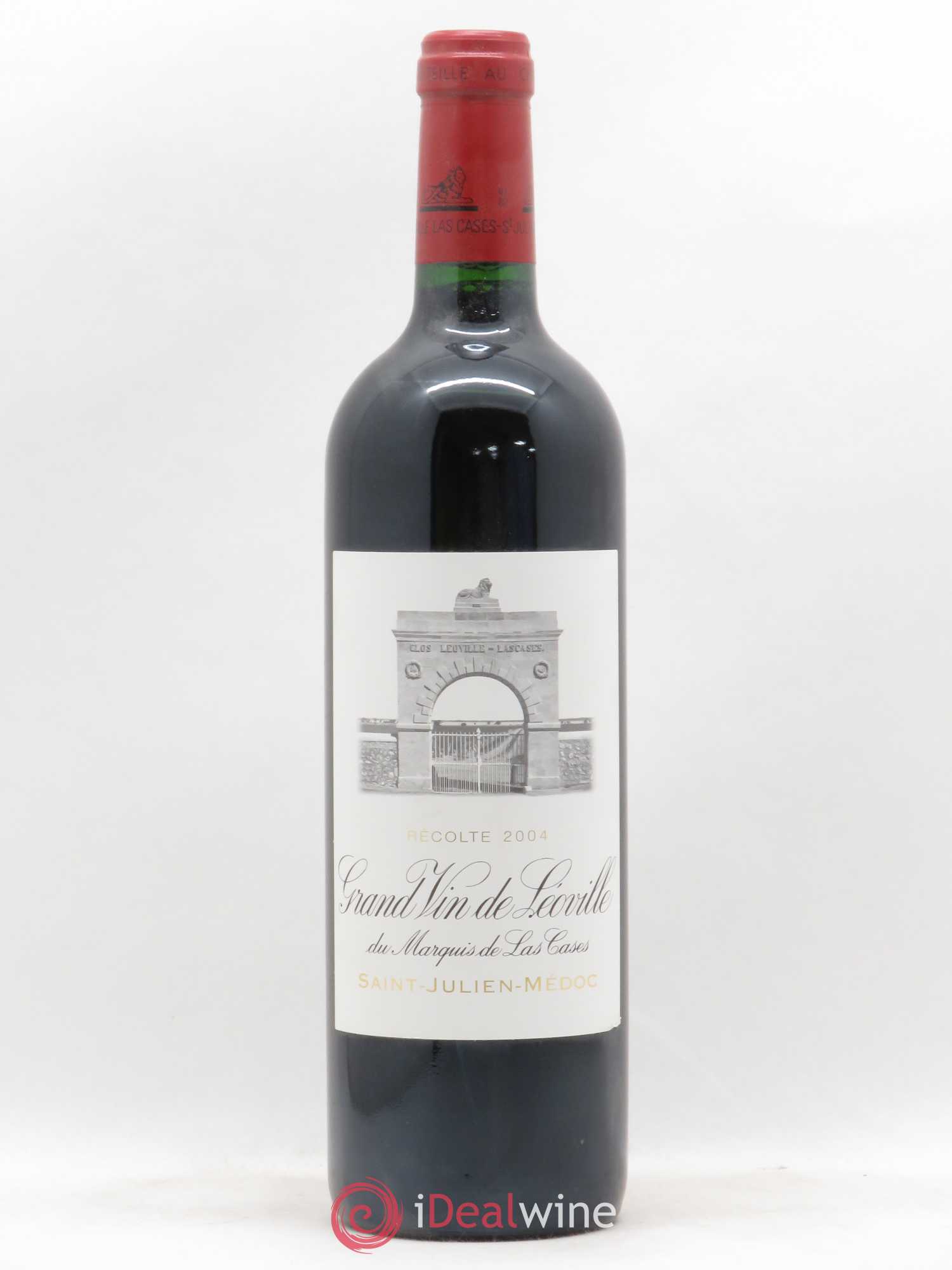 Château Léoville Las Cases 2ème Grand Cru Classé 2004 - Lot de 1 bouteille - 0
