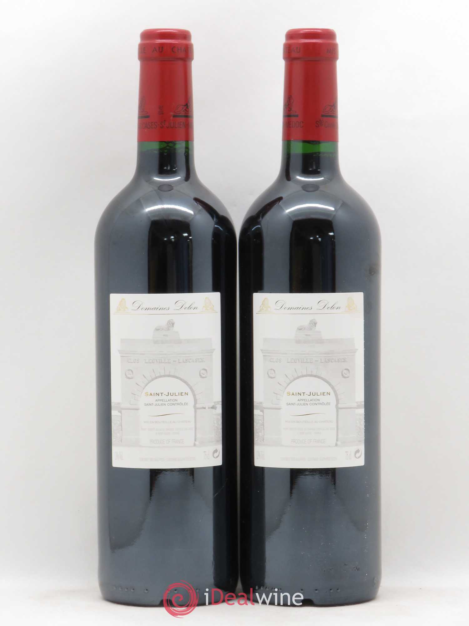 Château Léoville Las Cases 2ème Grand Cru Classé 2005 - Lot de 2 bouteilles - 1