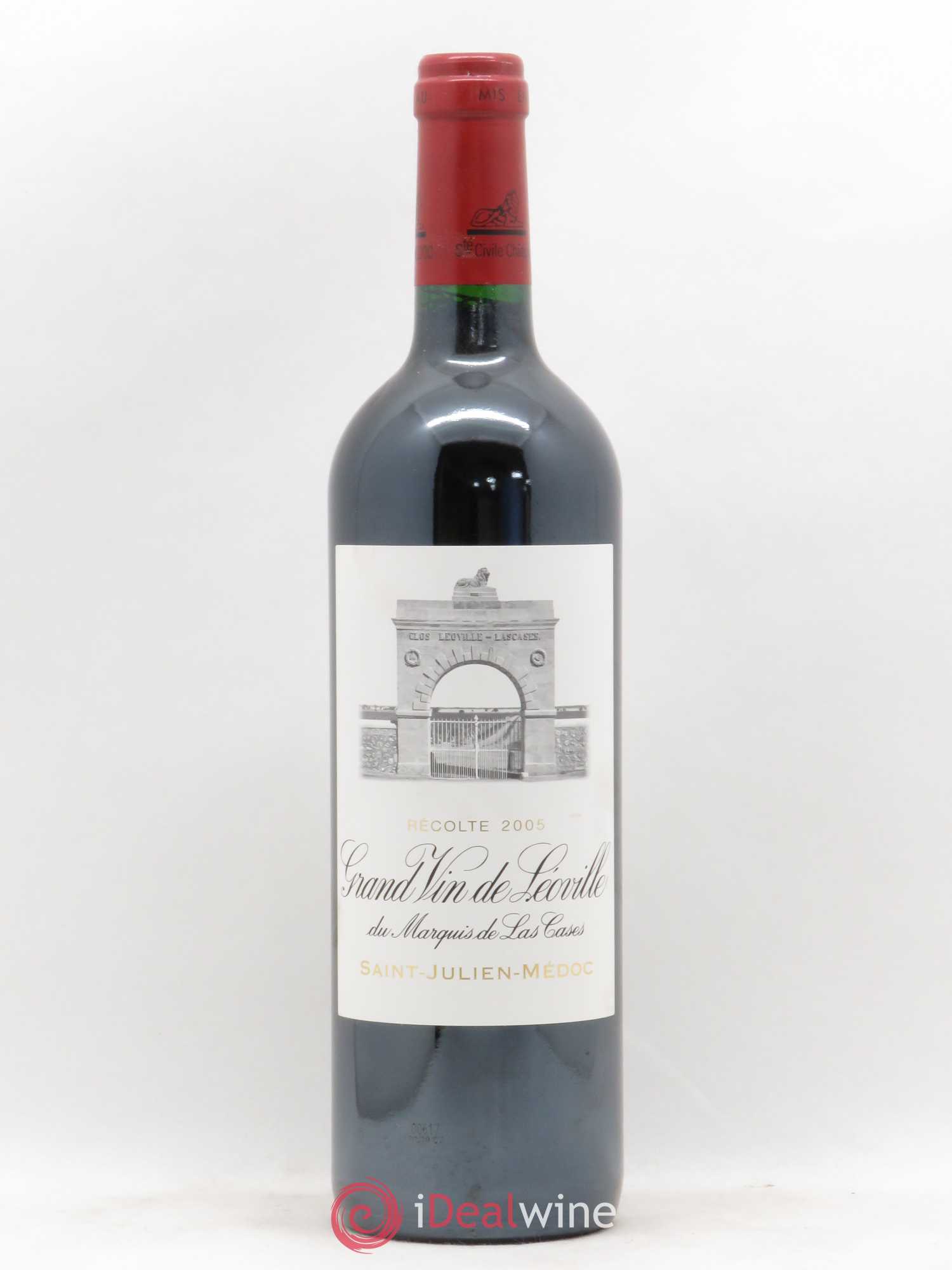 Château Léoville Las Cases 2ème Grand Cru Classé 2005 - Lot de 1 bouteille - 0
