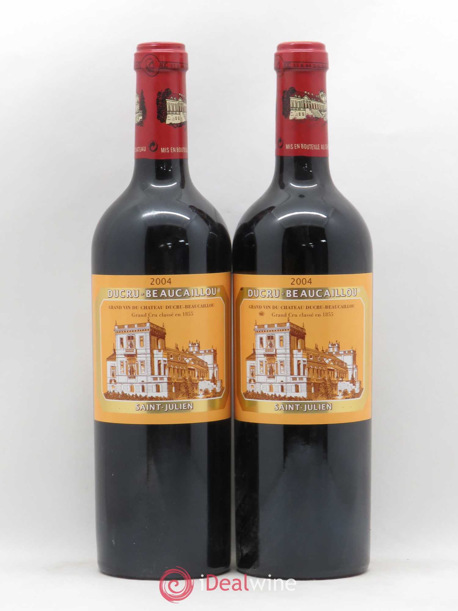 Château Ducru Beaucaillou 2ème Grand Cru Classé 2004 - Lot de 2 bouteilles - 0