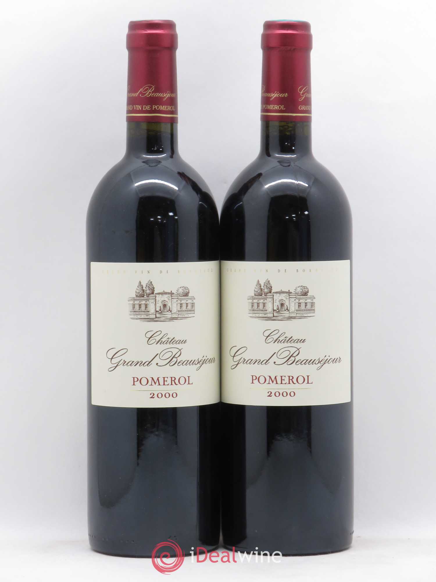 Grand Beauséjour 2000 - Lot de 2 bouteilles - 0