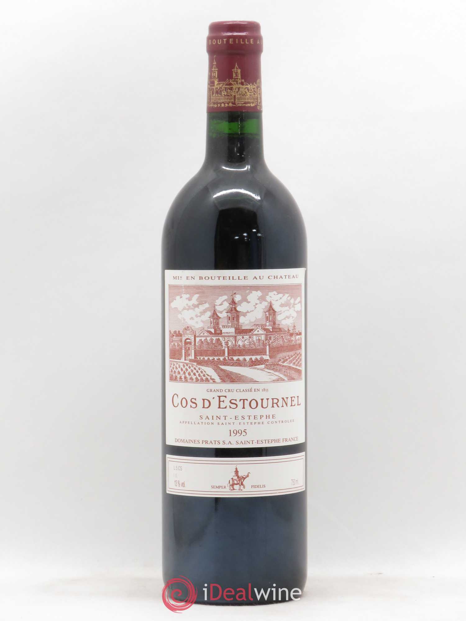 Cos d'Estournel 2ème Grand Cru Classé 1995 - Lot de 1 bouteille - 0