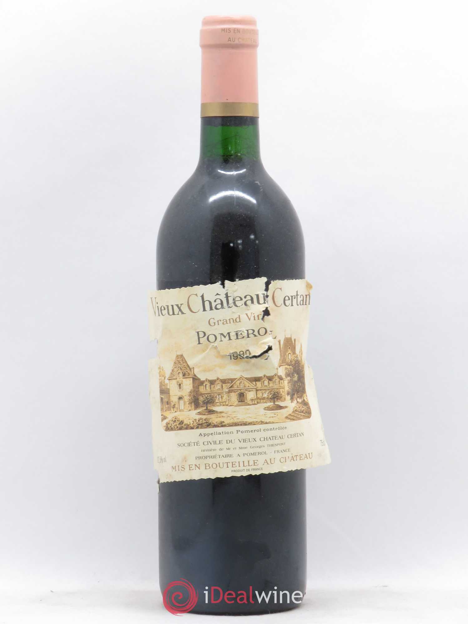 Vieux Château Certan 1990 - Lot de 1 bouteille - 0