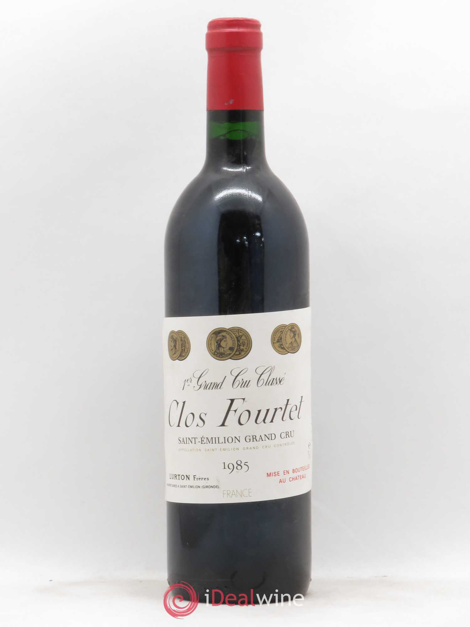 Clos Fourtet 1er Grand Cru Classé B 1985 - Lot de 1 bouteille - 0