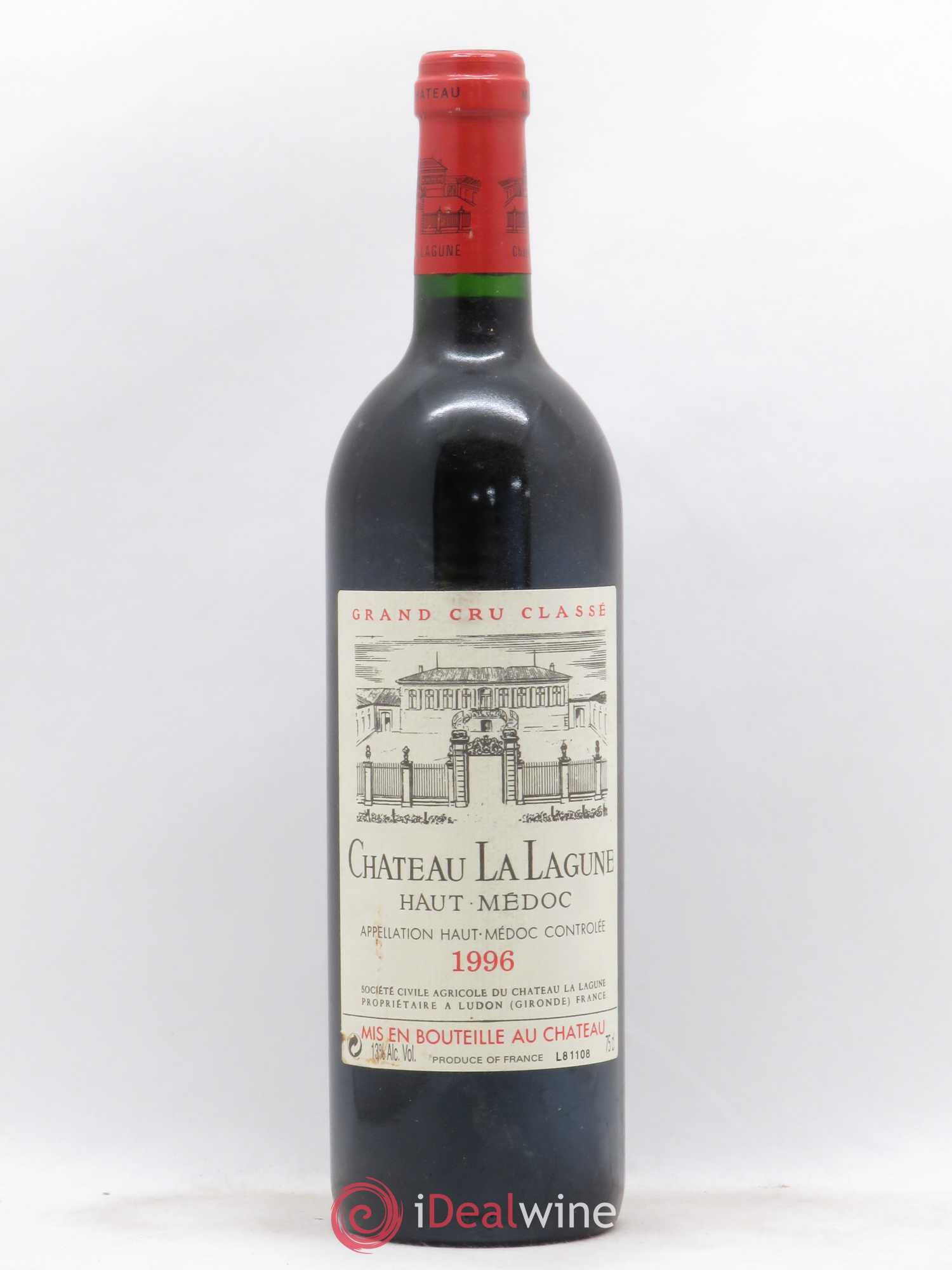 Château la Lagune 3ème Grand Cru Classé 1996 - Lot de 1 bouteille - 0