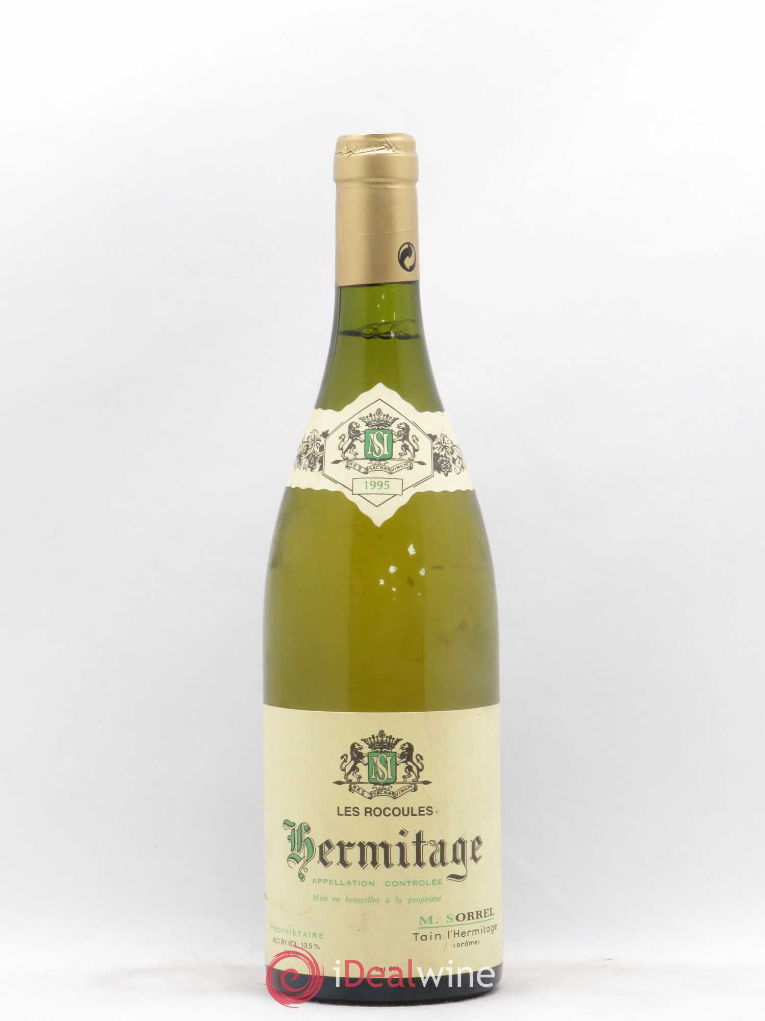 Hermitage Les Rocoules Marc Sorrel 1995 - Lot de 1 bouteille - 0