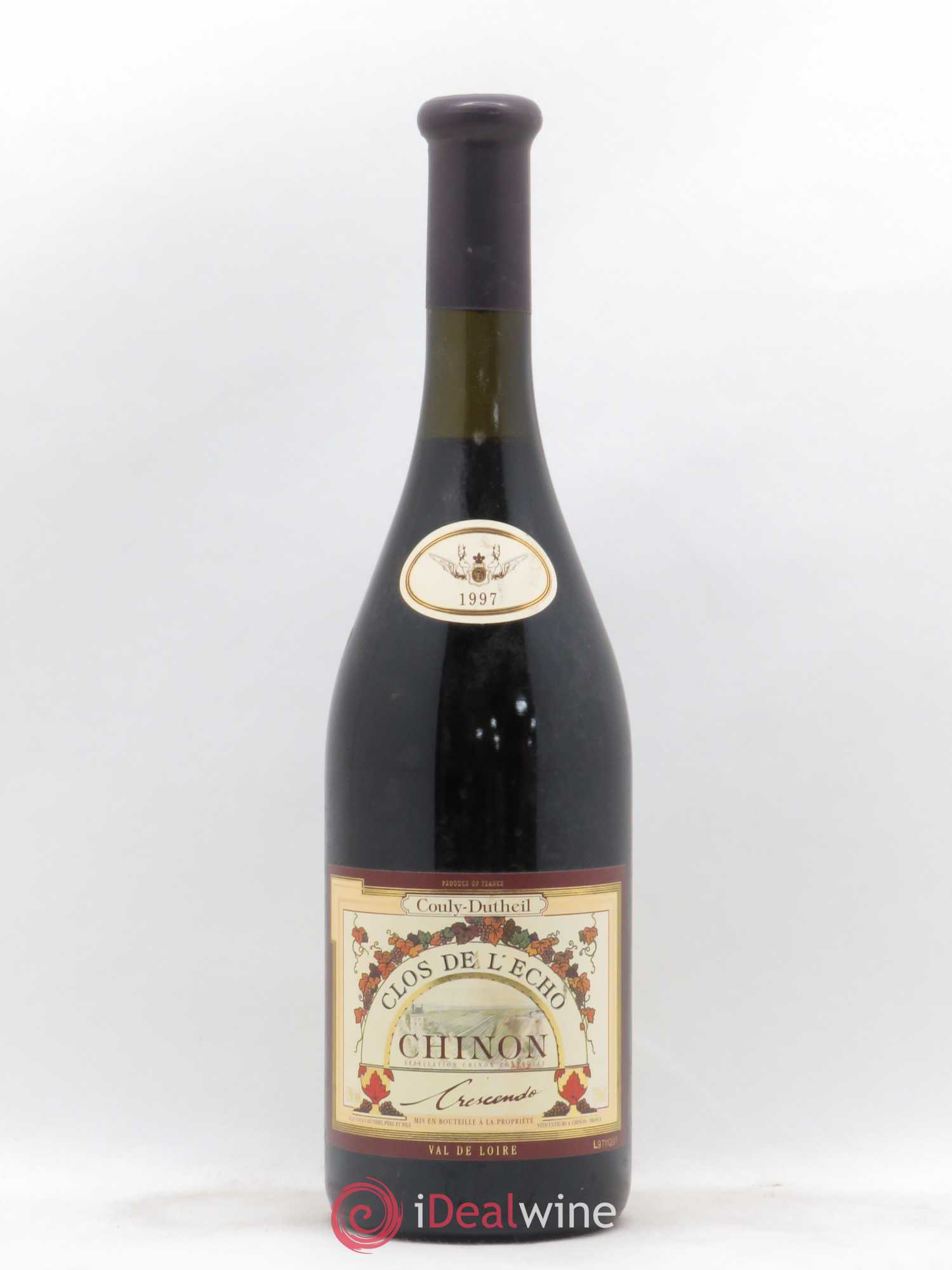 Chinon Clos de l'Echo Couly-Dutheil 1997 - Lot de 1 bouteille - 0